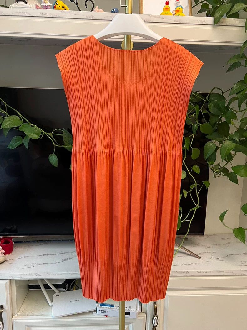 Issey Miyake issey miyake size:3 Orange vintage puff dress 2505-Nextarr Size XXS / US 00 / IT 34 - 3 Thumbnail