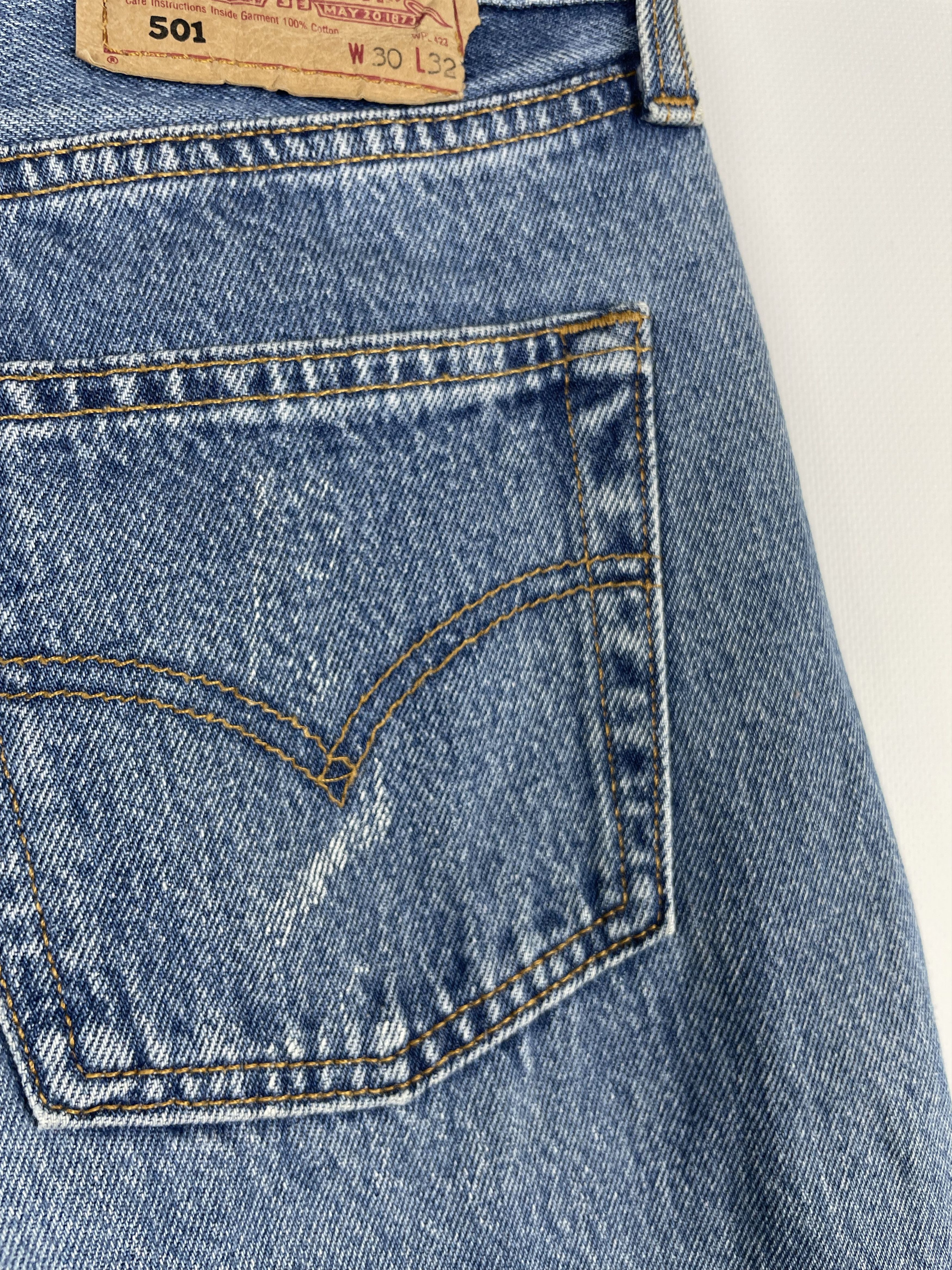 Levi's Vintage 501 90s Levi's Pants Denim Jeans Size US 30 / EU 46 - 4 Thumbnail