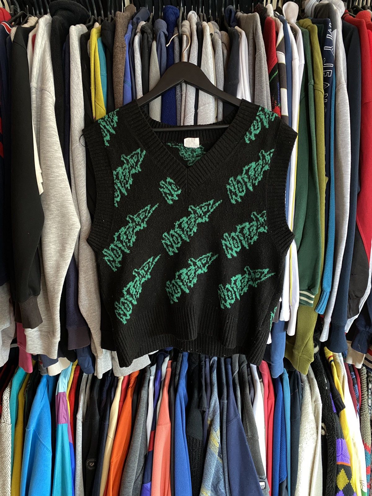 No Fear VINTAGE NO FEAR VEST BOXY FIT Y2k Size US S / EU 44-46 / 1 - 1 Thumbnail