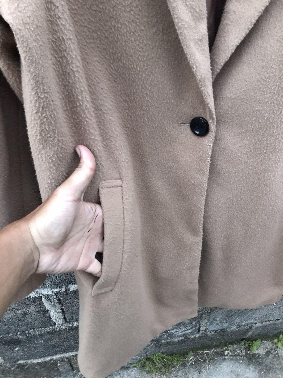 Japanese Brand × Vintage Brown Long Coat Size M / US 6-8 / IT 42-44 - 6 Thumbnail