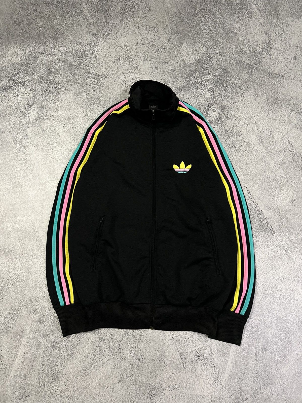 Adidas × Vintage Vintage Y2k Adidas Olympic Zip Sweatshirt 00’s Size US S / EU 44-46 / 1 - 1 Thumbnail