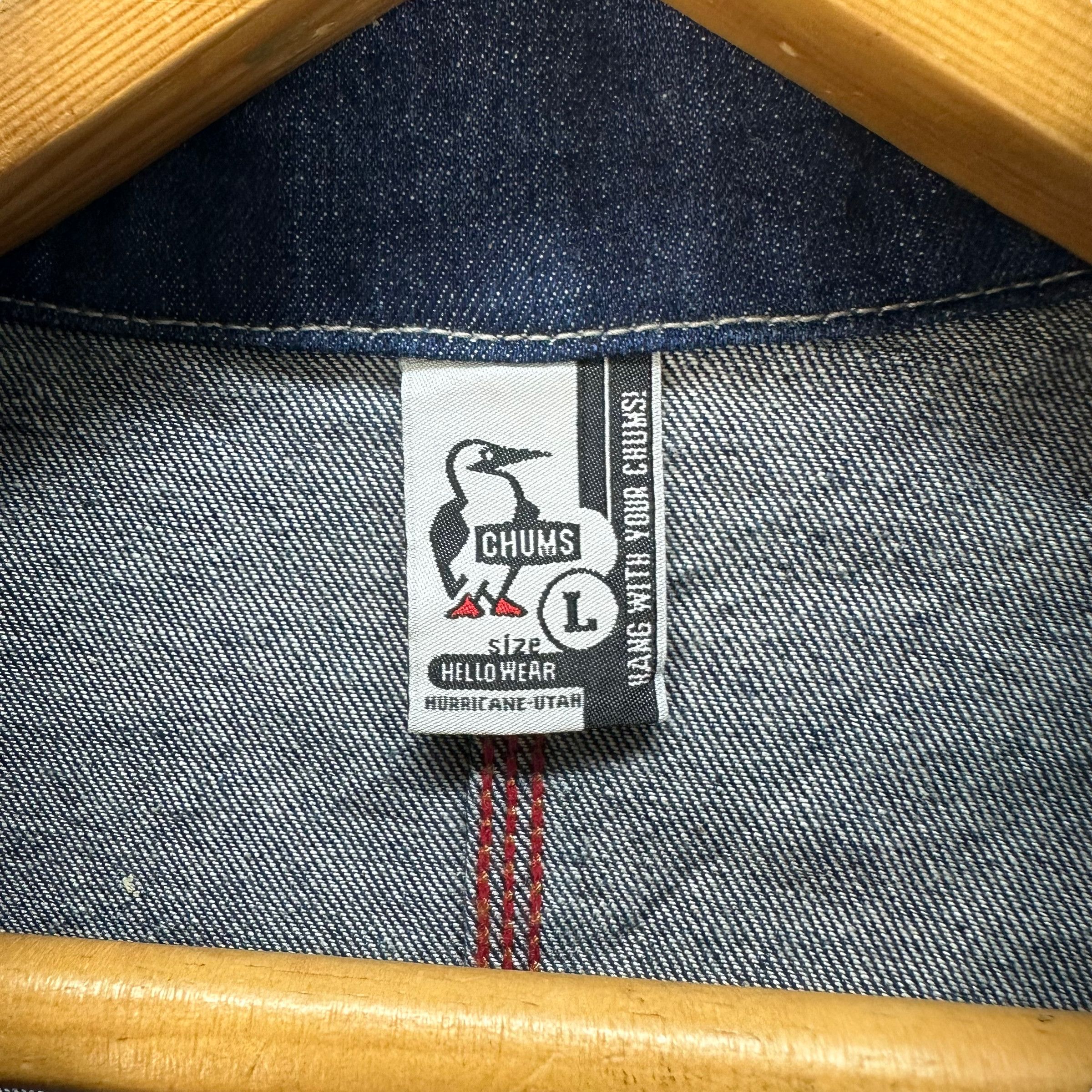 Chums CHUMS DENIM WORK CHORE JACKET #7693-165 Size US L / EU 52-54 / 3 - 8 Thumbnail