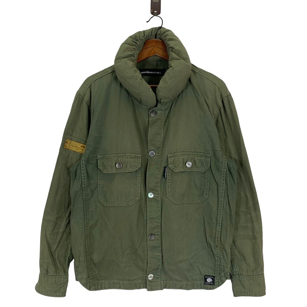 mercibeaucoup ISSEY MIYAKE MERCIBEAUCOUP OLIVE GREEN JACKET Size M / US 6-8 / IT 42-44 - 1 Thumbnail