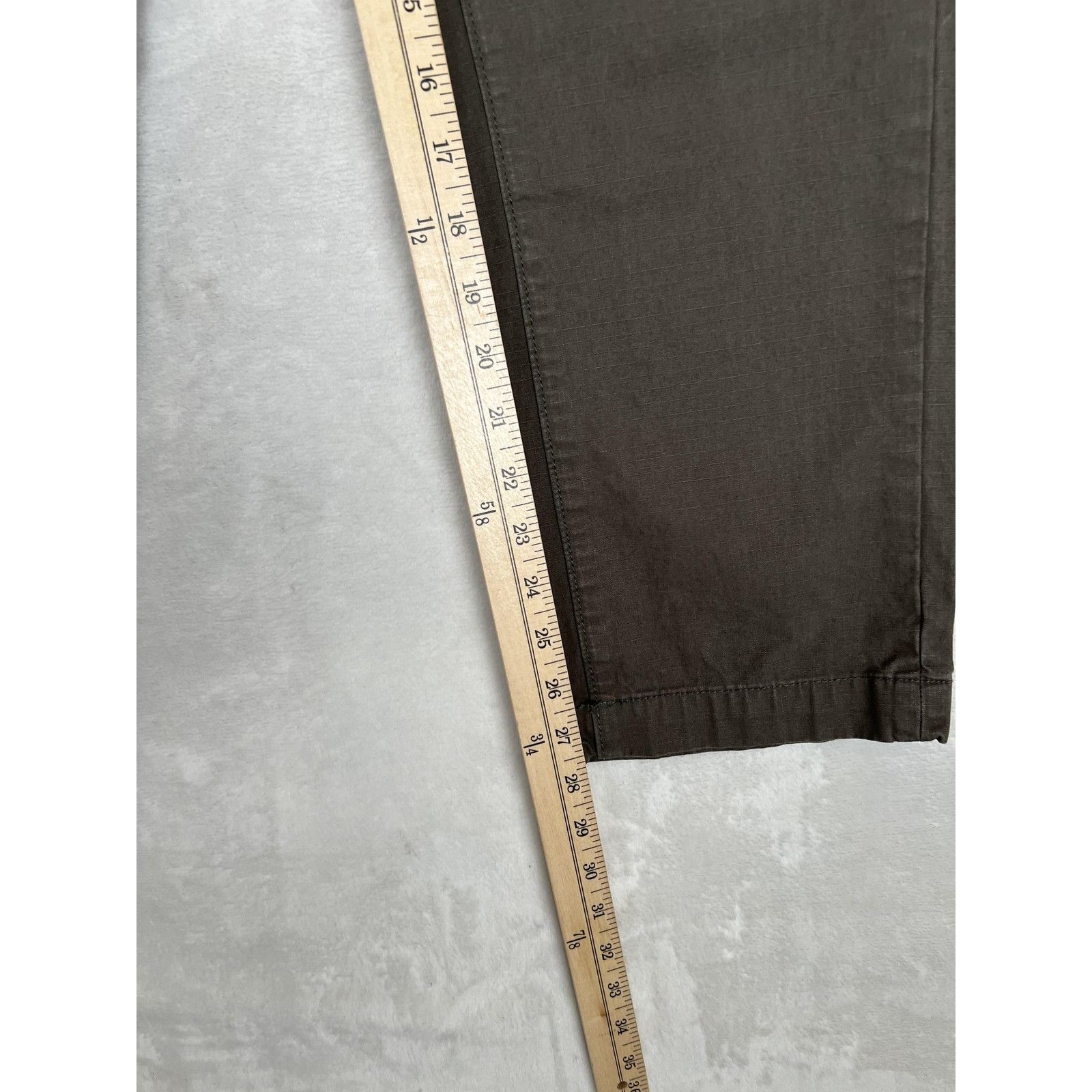 Joe's Joe's Pants Women's 28 Green Twill Chino Straight Leg Casual Size 28" / US 6 / IT 42 - 4 Thumbnail