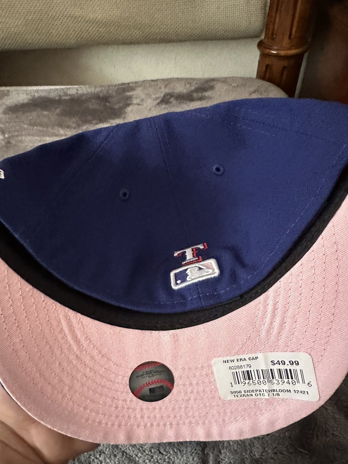 New Era New Era Texas Rangers Flower Collection 7 1/8 Size ONE SIZE - 3 Thumbnail