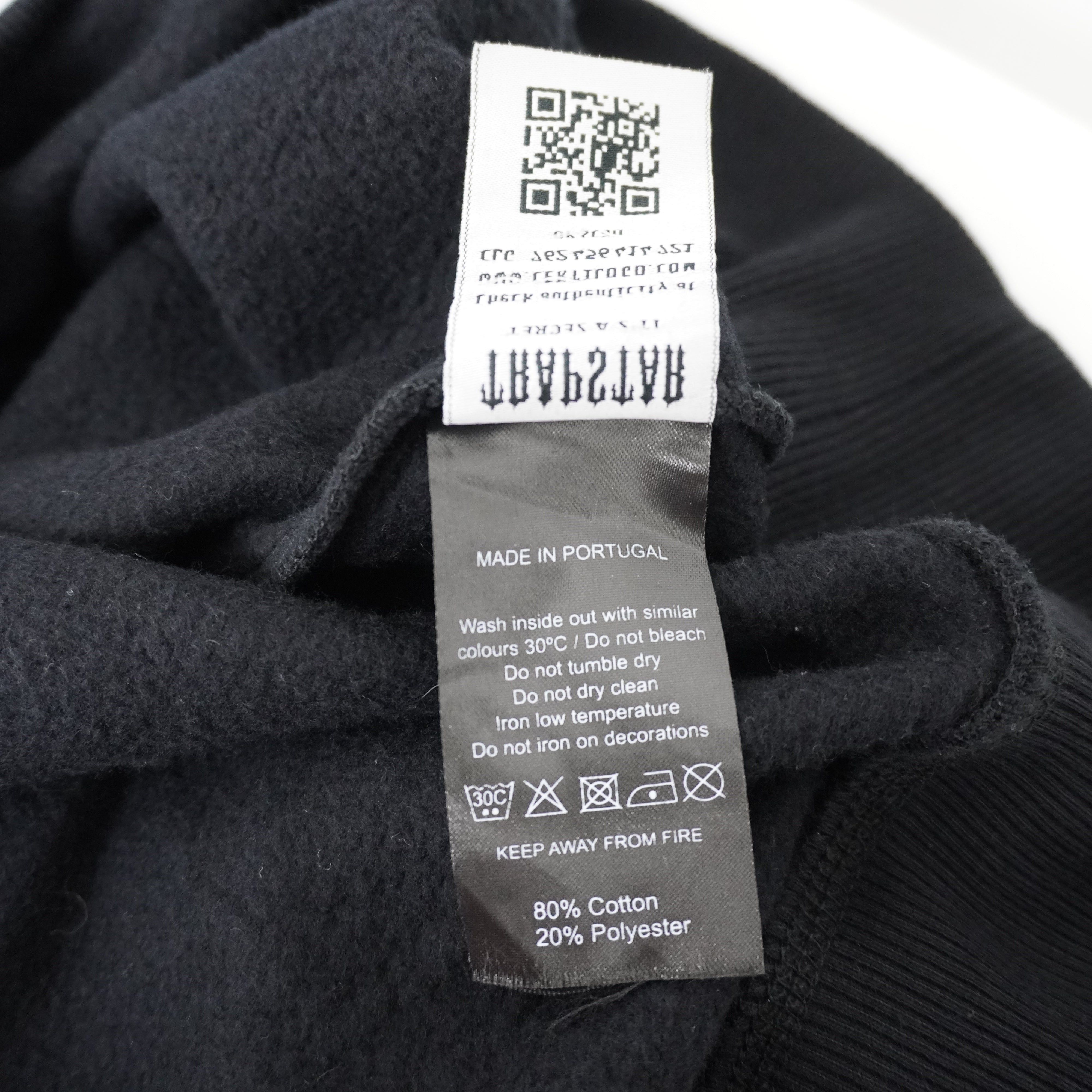 Trapstar London Used Men's Trapstar Black Hoodie Size US M / EU 48-50 / 2 - 10 Thumbnail