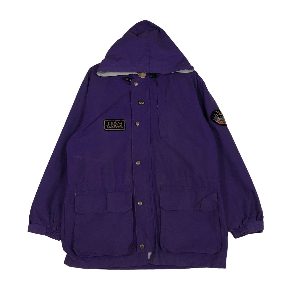 Japanese Brand 📌VINTAGE BIKER JACKET HUNTING MULTI POCKET TEAM DAIWA JAPAN Size US M / EU 48-50 / 2 - 2 Thumbnail