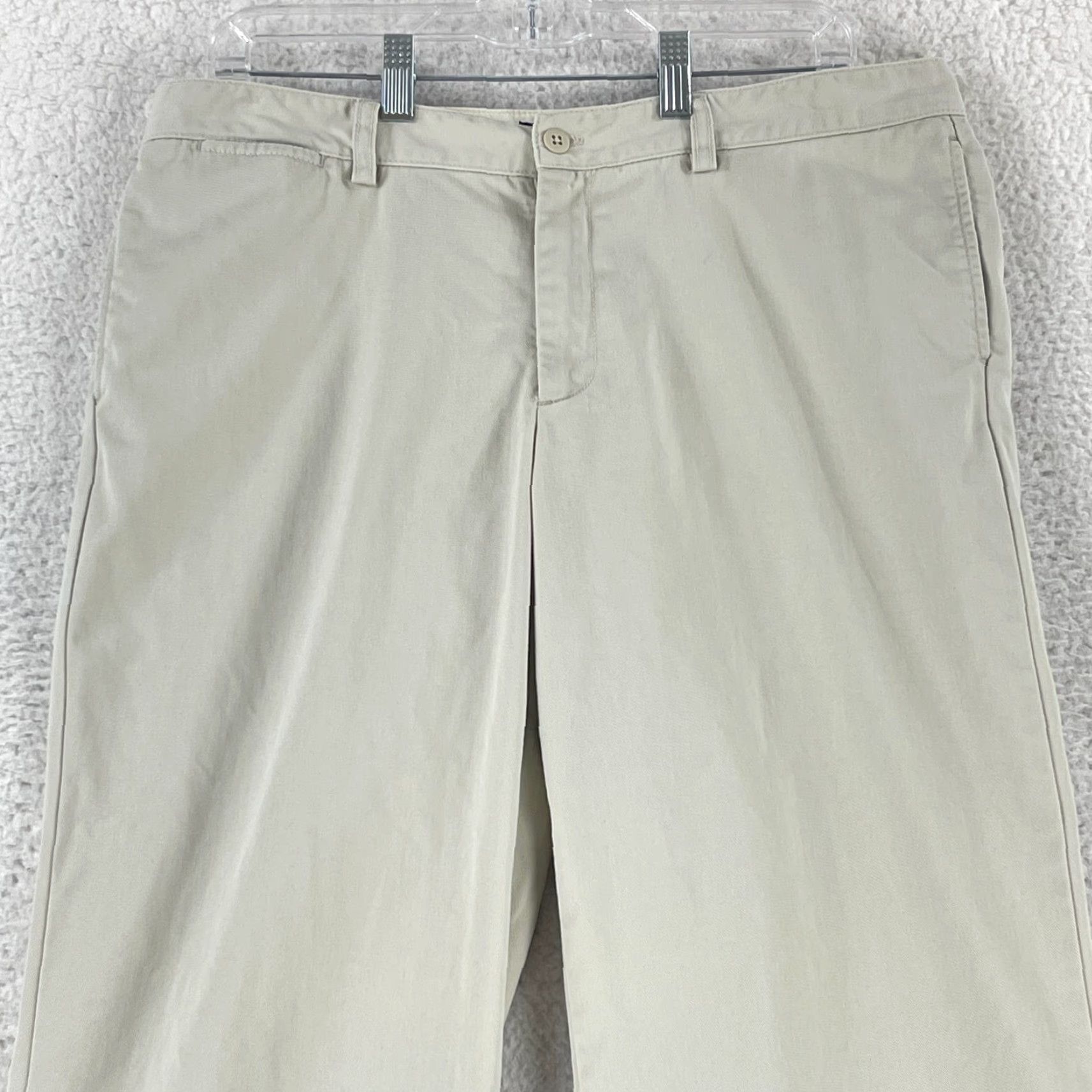 Ralph Lauren Ralph Lauren Pants Womens Size 12 Beige Straight Leg Cropped Mid-Rise Casual Size 34" / US 12 / IT 48 - 2 Thumbnail
