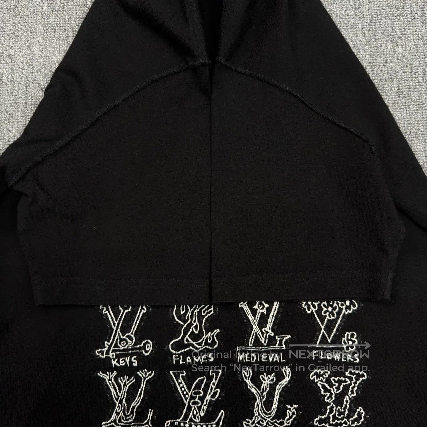 Louis Vuitton LV Multi-Element Gesture Logo Black T-Shirt. Size US L / EU 52-54 / 3 - 4 Thumbnail