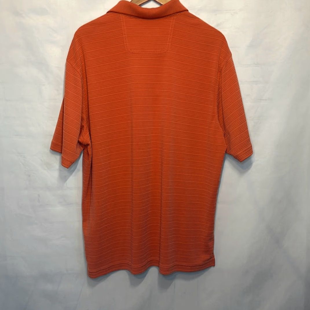 Tommy Bahama Tommy Bahama Polo Golf Shirt Mens XL Modal Stretch Light Blue Ribbed Extrafecta Orange Color 90s or 2000s? Size US XL / EU 56 / 4 - 4 Thumbnail