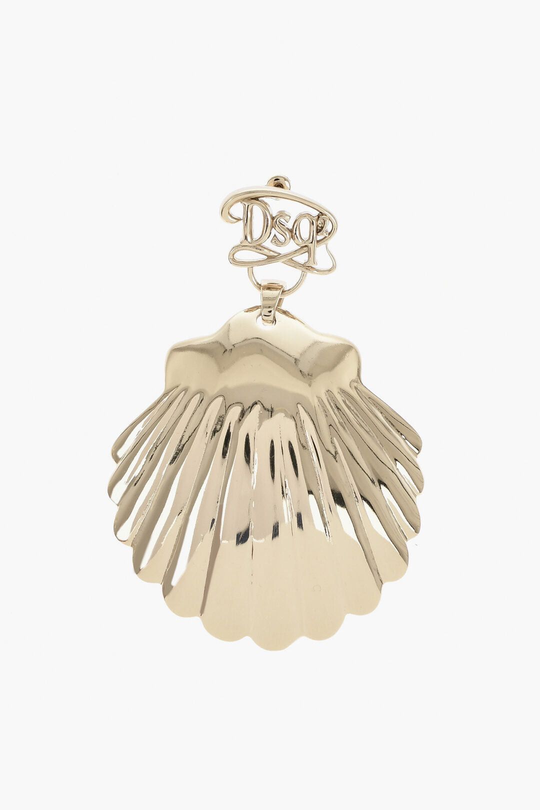Dsquared2 Maxi Single Shell-Shaped Earring Size ONE SIZE - 1 Thumbnail