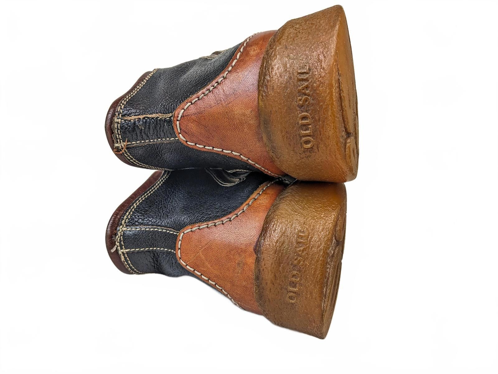 Barracuda Barracuda Old Sail Men Ankle Boots Italy | Black Brown US 8 Size US 8 / EU 41 - 10 Thumbnail