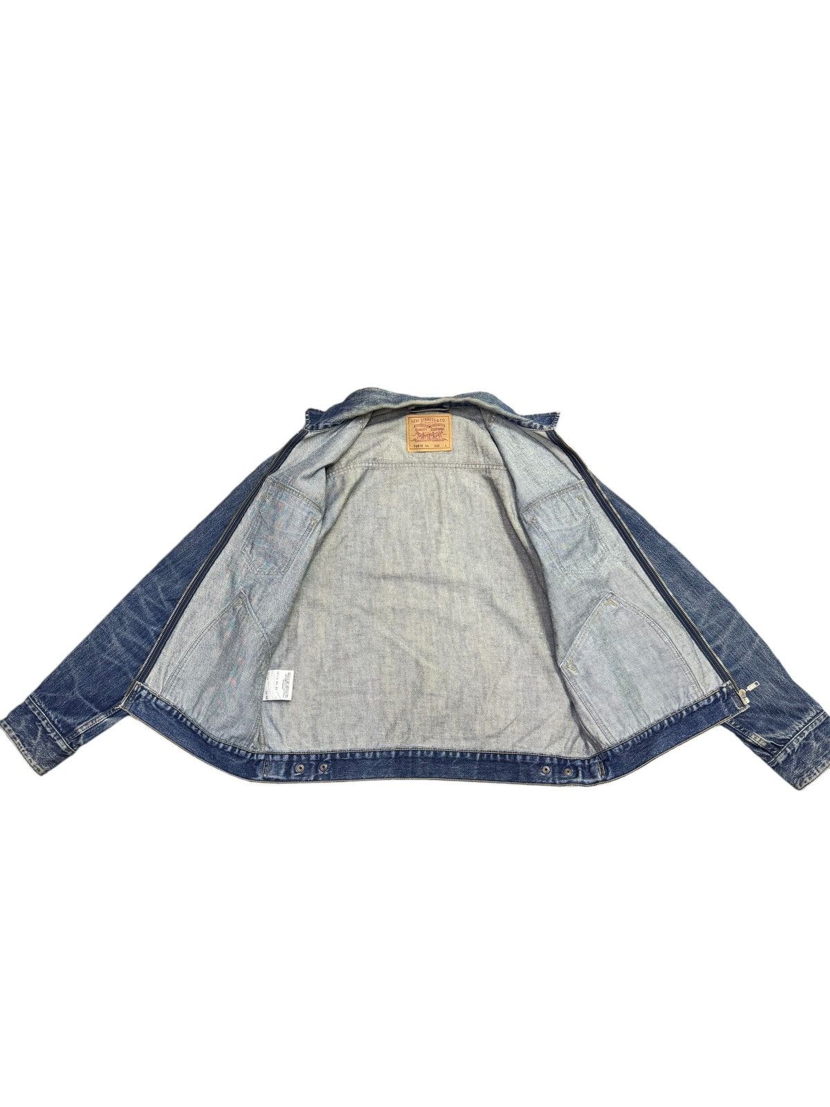 Levi's Vintage 90s Levi’s Sta-Prest Denim Jacket In L Size US L / EU 52-54 / 3 - 5 Thumbnail