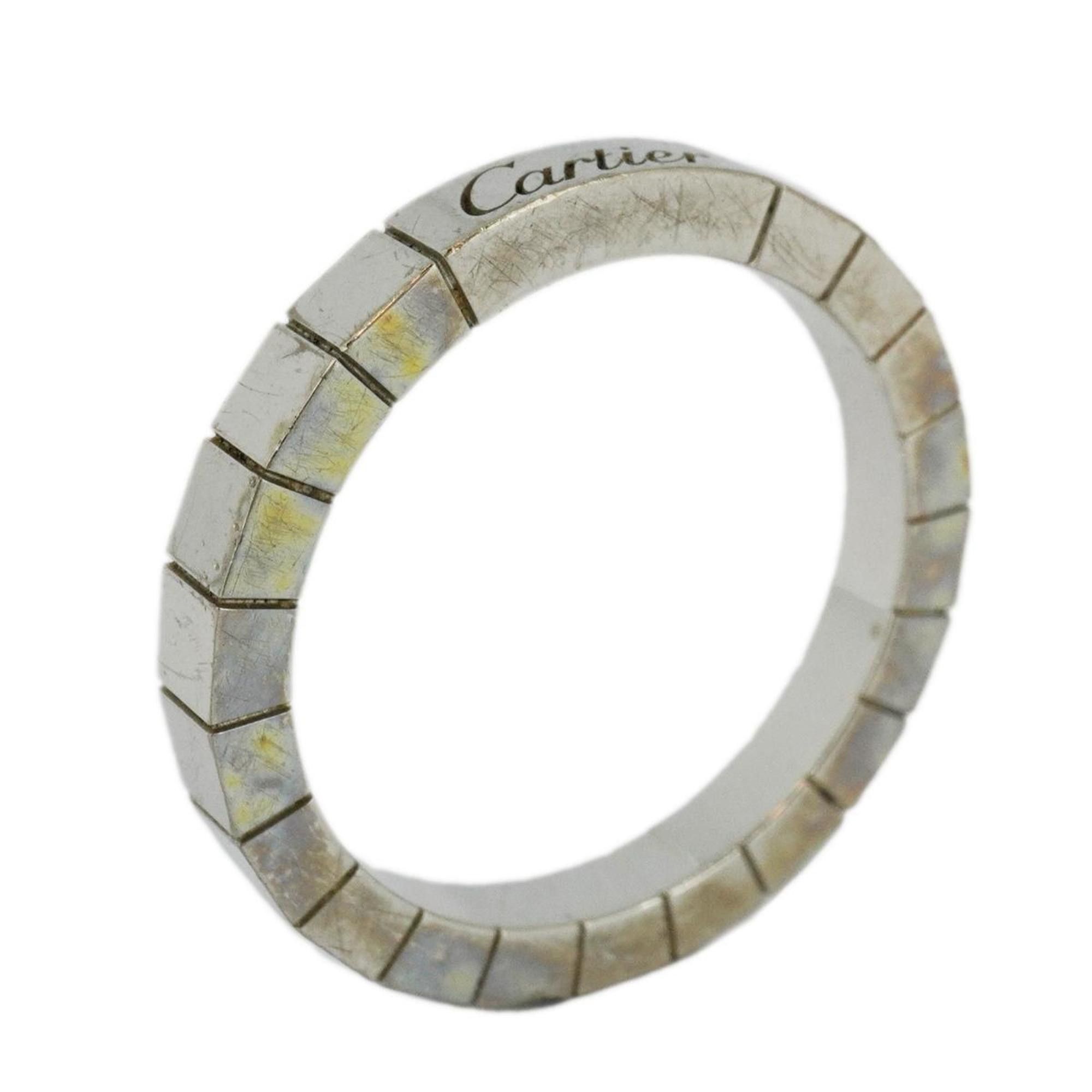 image of Cartier Ring Lanier K18Wg White Gold Ladies, Women's