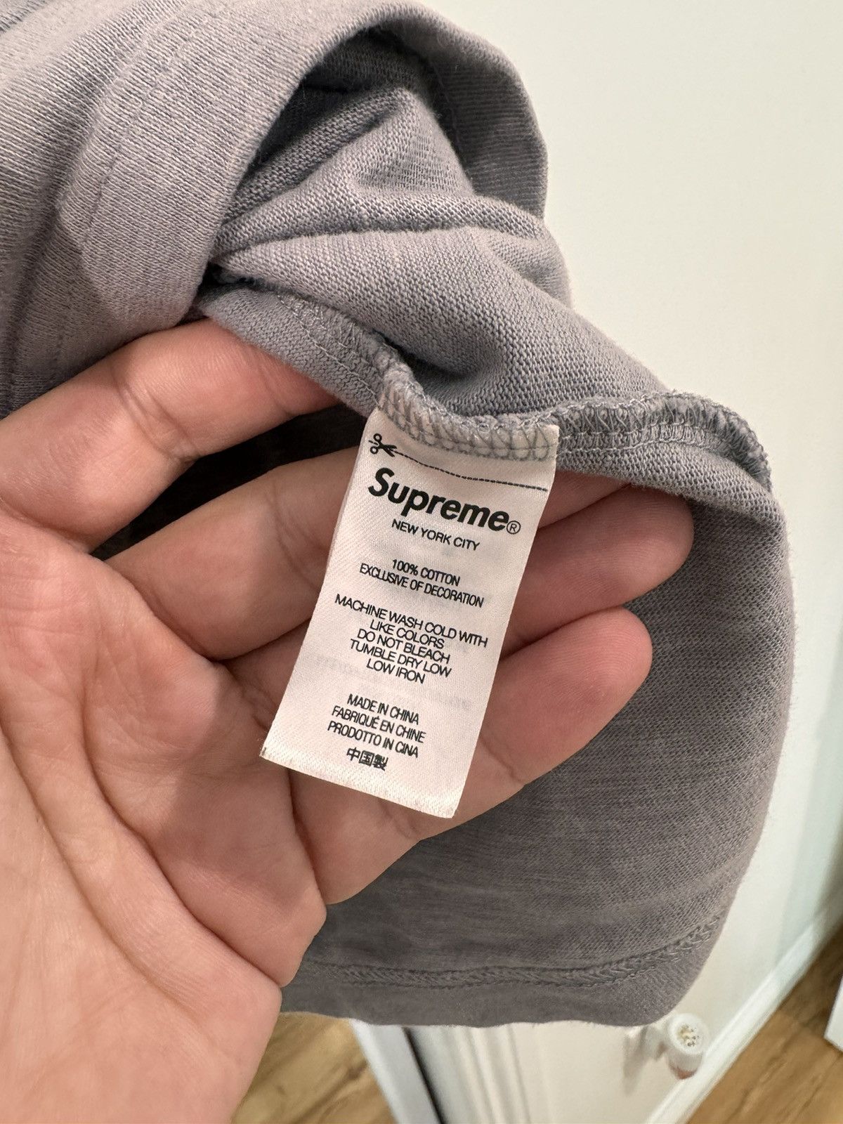 Supreme Supreme S/S Pocket Tee (FW22) - XL Size US XL / EU 56 / 4 - 5 Thumbnail