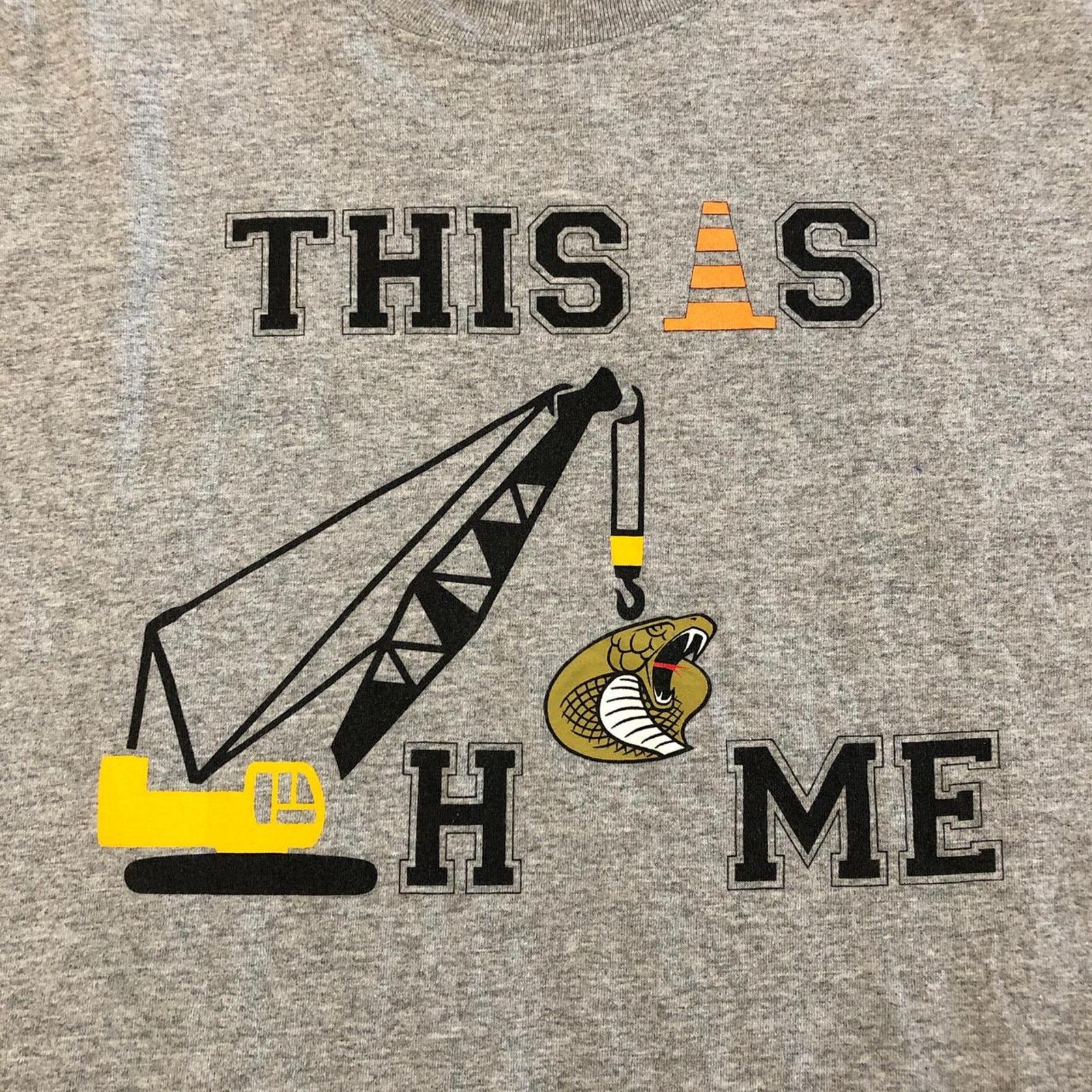Other Men’s Grey ‘This is Home’ Construction Graphic Tee Size US XXL / EU 58 / 5 - 3 Thumbnail