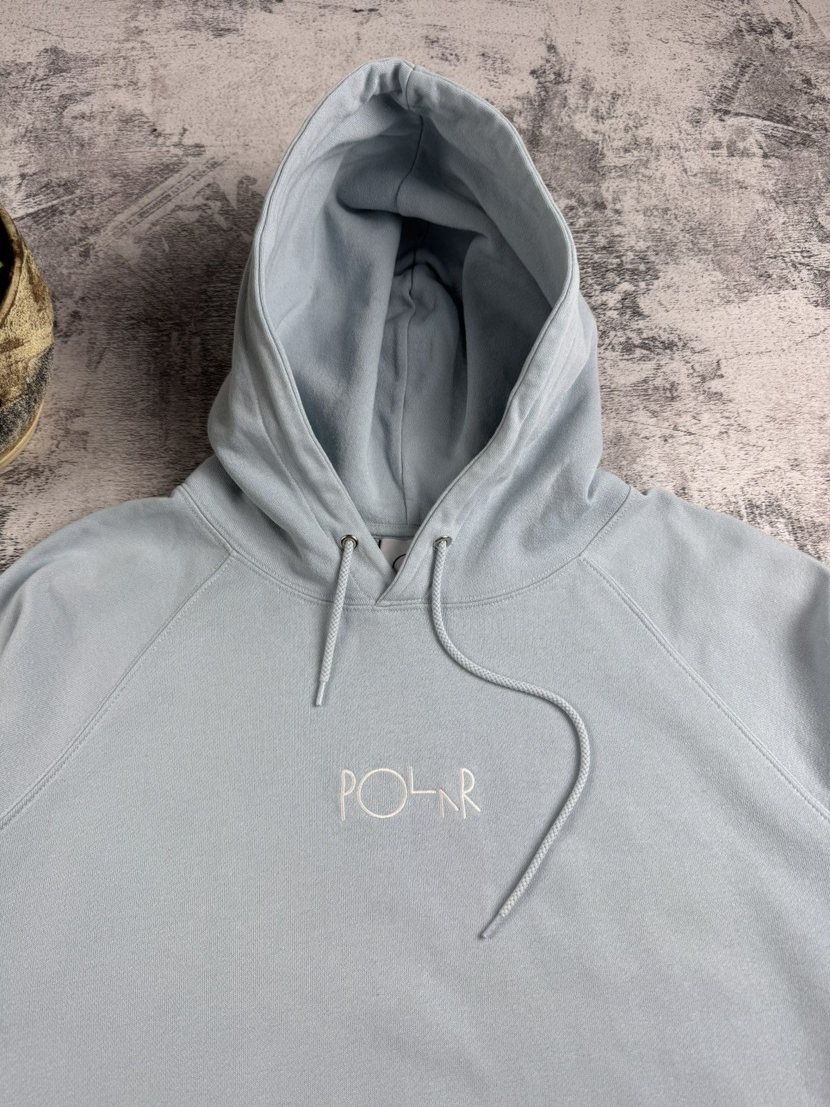 Polar Skate Co. Polar Skate Co Default Rap Hip Hop Baggy Blue Sweatshirt Hoodie Pullovover Size US L / EU 52-54 / 3 - 6 Thumbnail