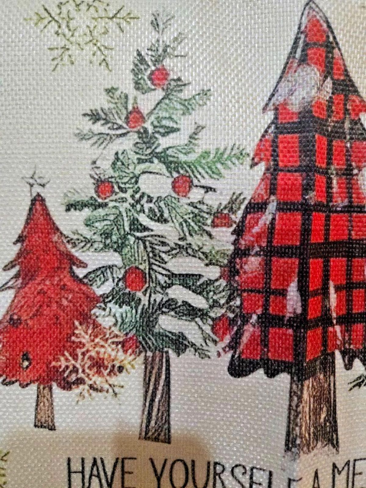 The Unbranded Brand Christmas Placemats Set of 6 Red Truck Let it Snow NEW Size ONE SIZE - 4 Thumbnail