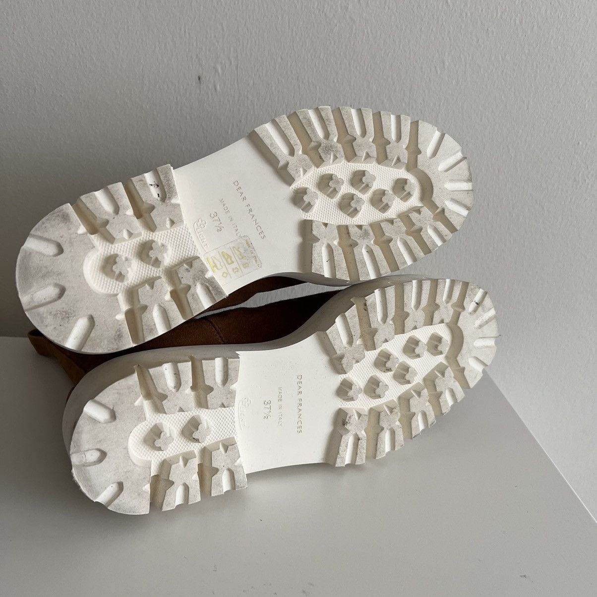 Dear Frances DEAR FRANCES tony boots brown white size 37.5 Size US 7.5 / IT 37.5 - 5 Thumbnail