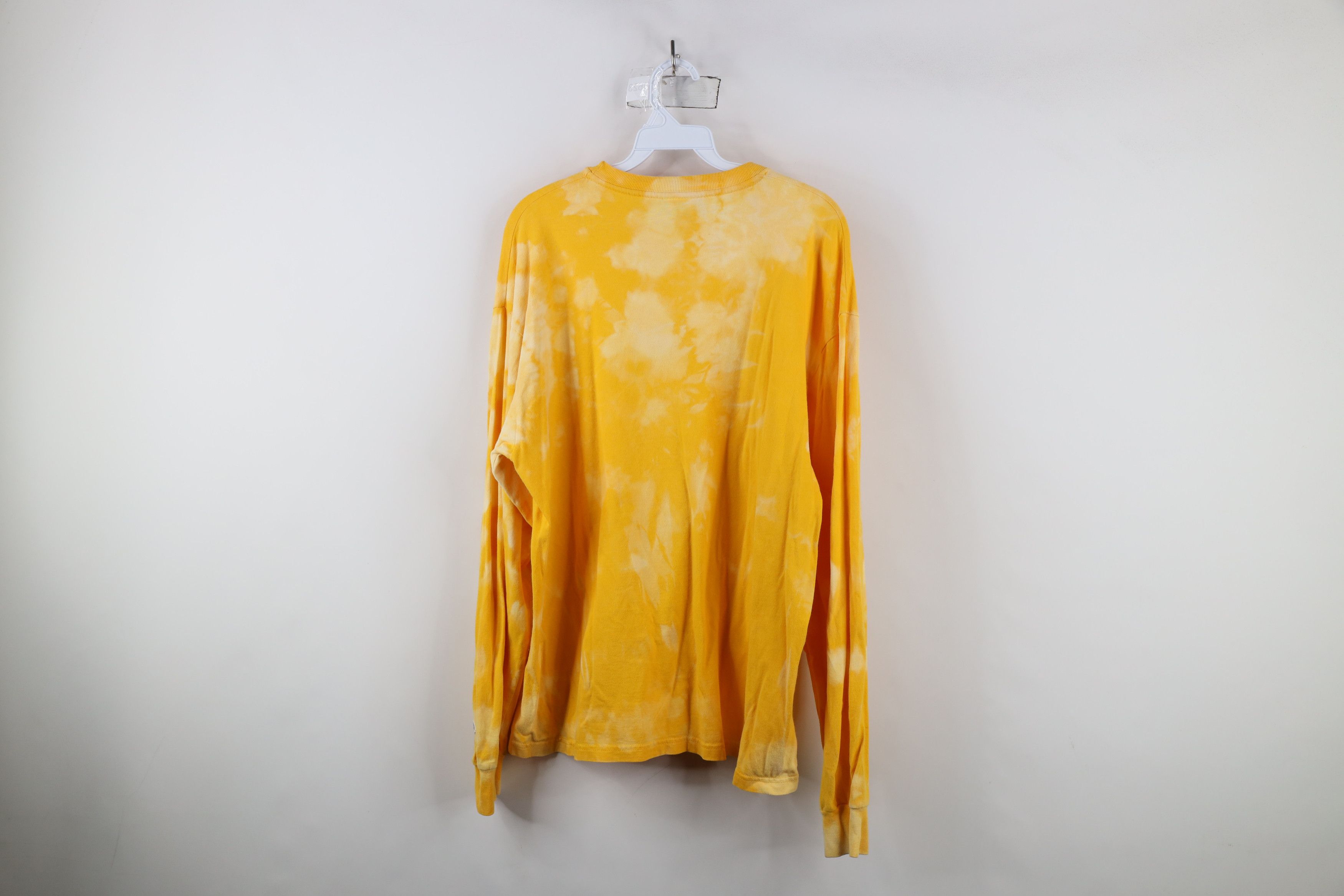 Champion × Vintage Vintage 90s Champion Acid Wash Long Sleeve T-Shirt Yellow Size US L / EU 52-54 / 3 - 11 Thumbnail
