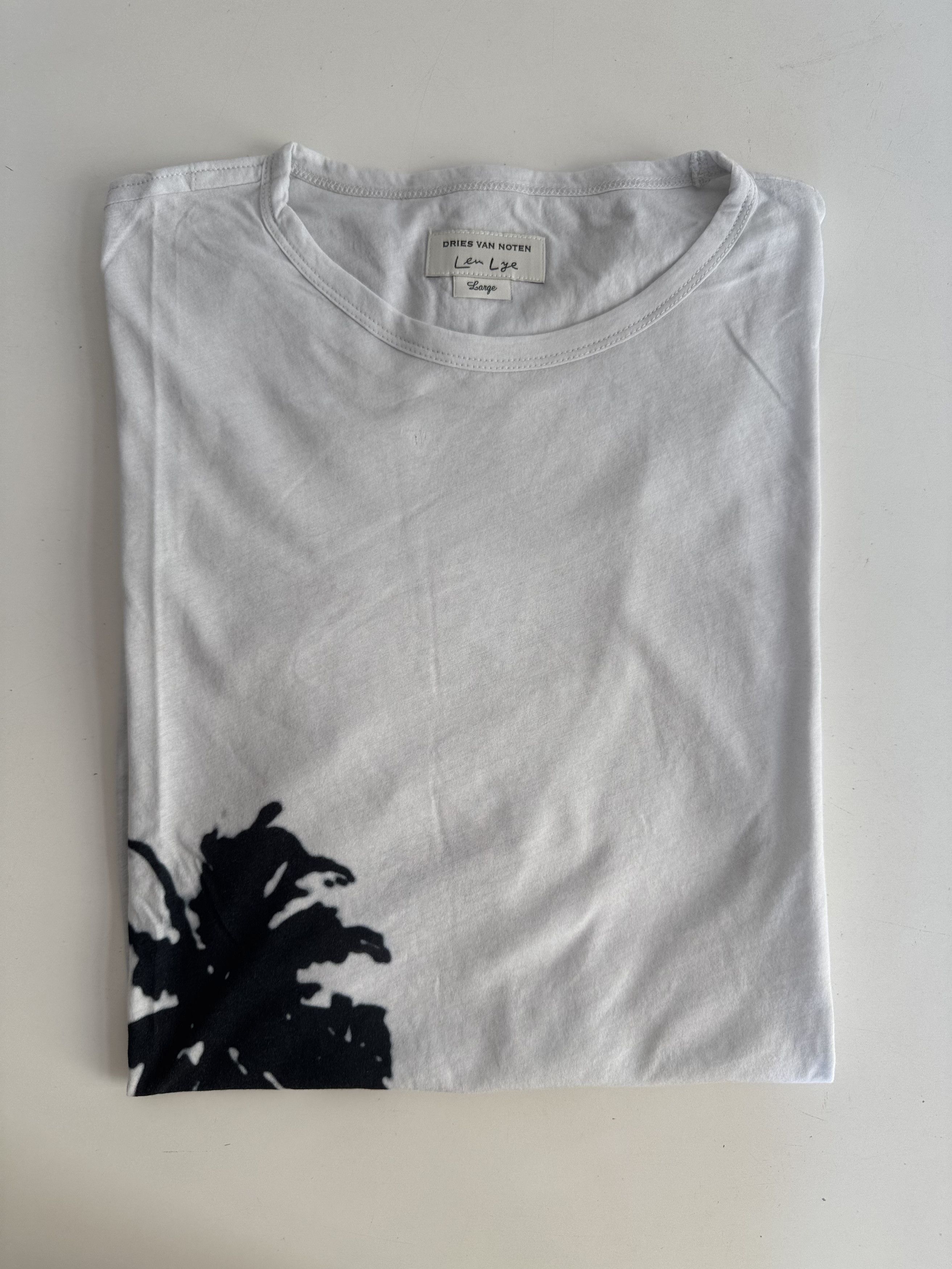 Dries Van Noten Dries Van Noten x Len Lye Graphic T-Shirt Size US L / EU 52-54 / 3 - 6 Thumbnail