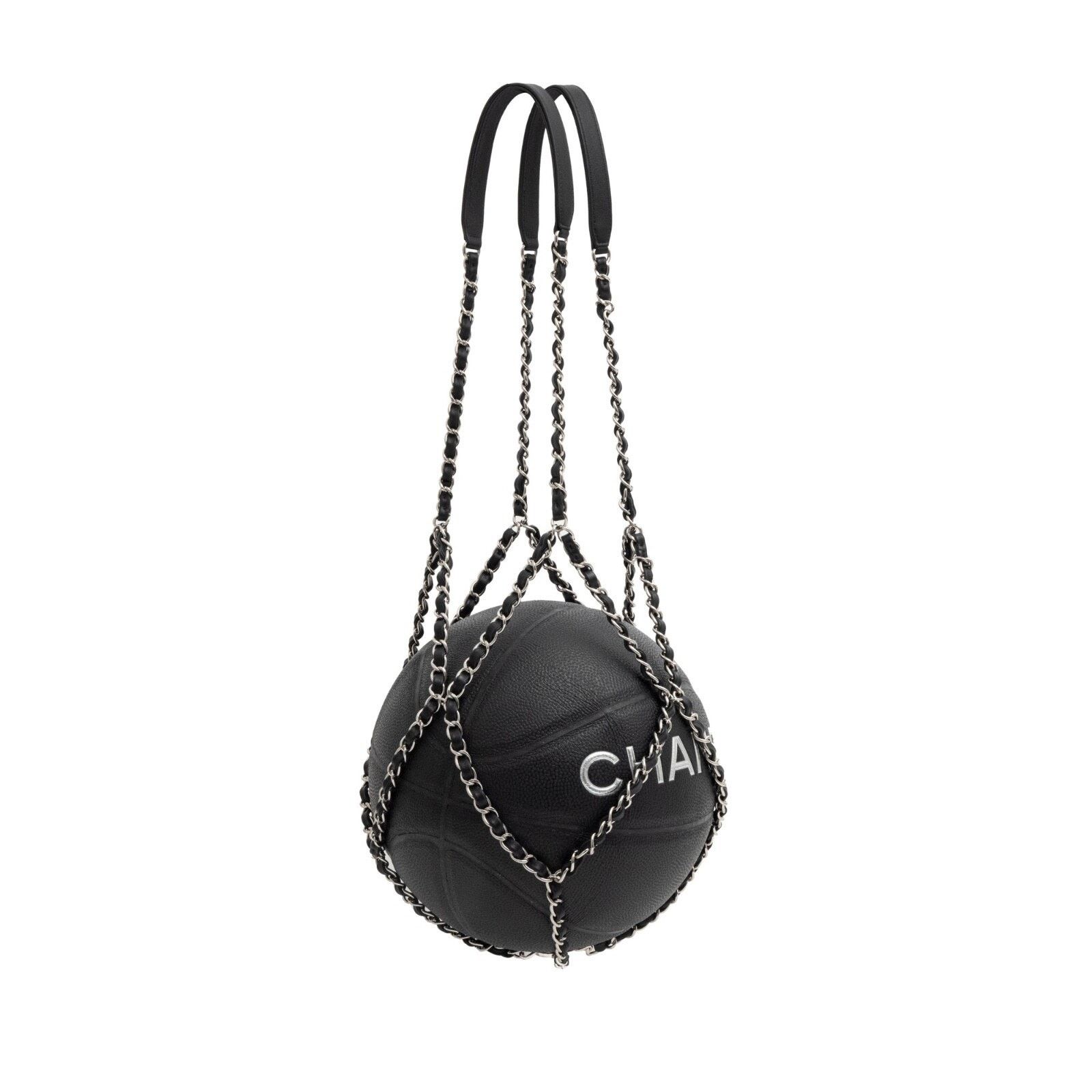 Chanel Chanel 19A Runway Rare Chain Net Harness Basketball Bag Size ONE SIZE - 3 Thumbnail
