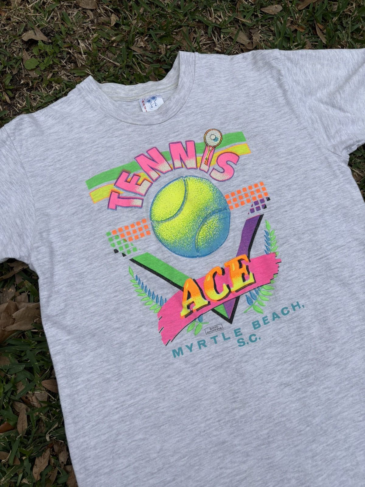 Other Vintage 1990 Tennis Ace tee Size US L / EU 52-54 / 3 - 2 Thumbnail