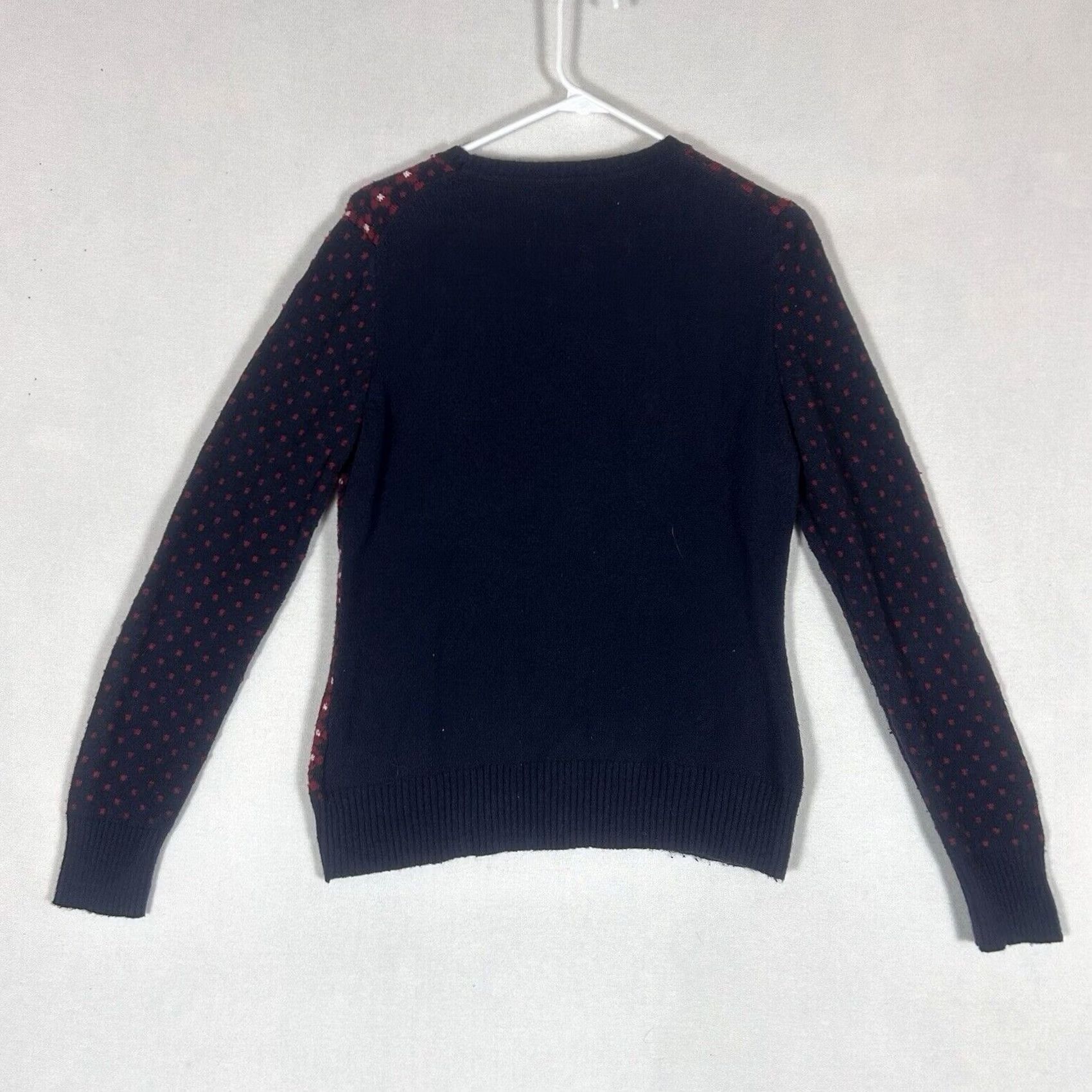 Brooks Brothers Brooks Brothers Red Fleece Sweater Juniors Large Long Sleeve Knit Purple L/S Size L / US 10 / IT 46 - 5 Thumbnail