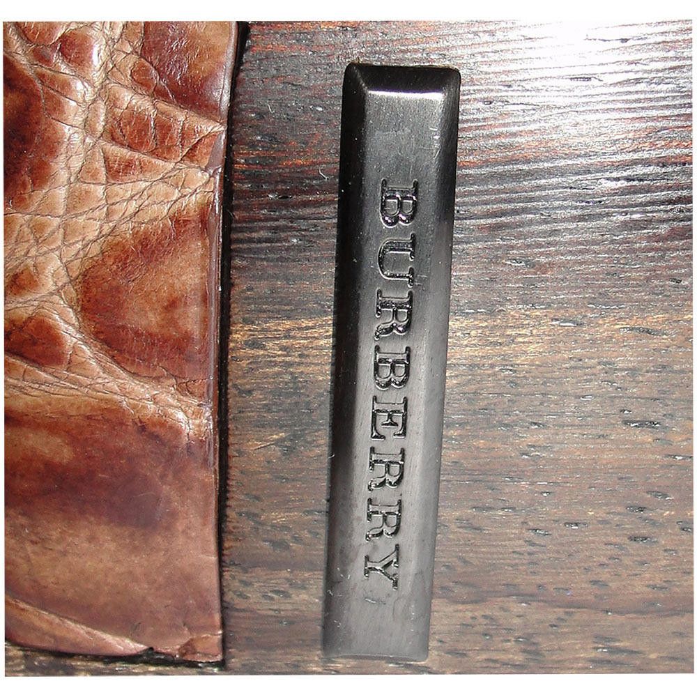 Burberry Massive Runway Burberry Wood Leather Bracelet Size ONE SIZE - 4 Thumbnail