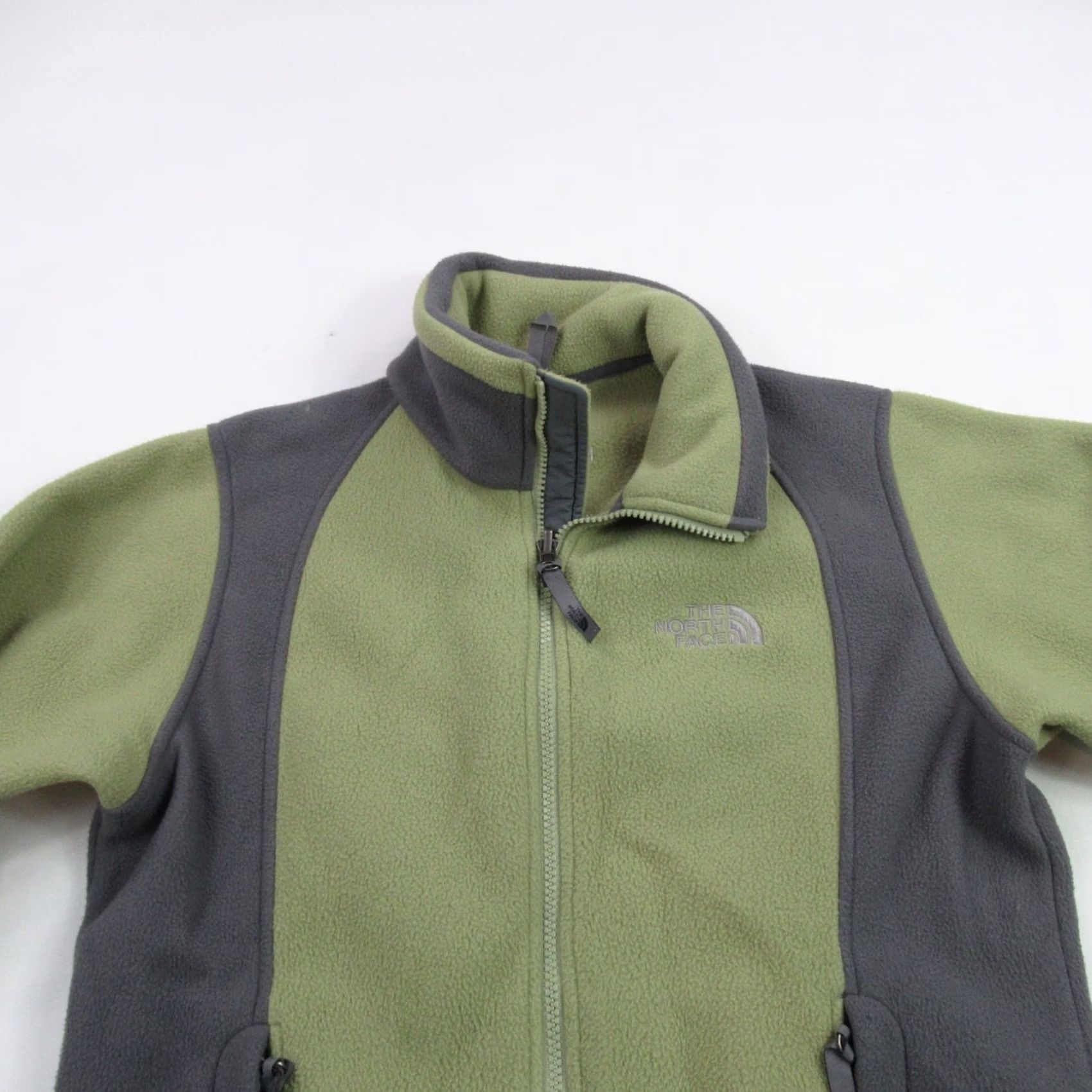The North Face The North Face Jacket Womens Small Long Sleeve Green Fleece Full Zip Outdoors Size S / US 4 / IT 40 - 2 Thumbnail