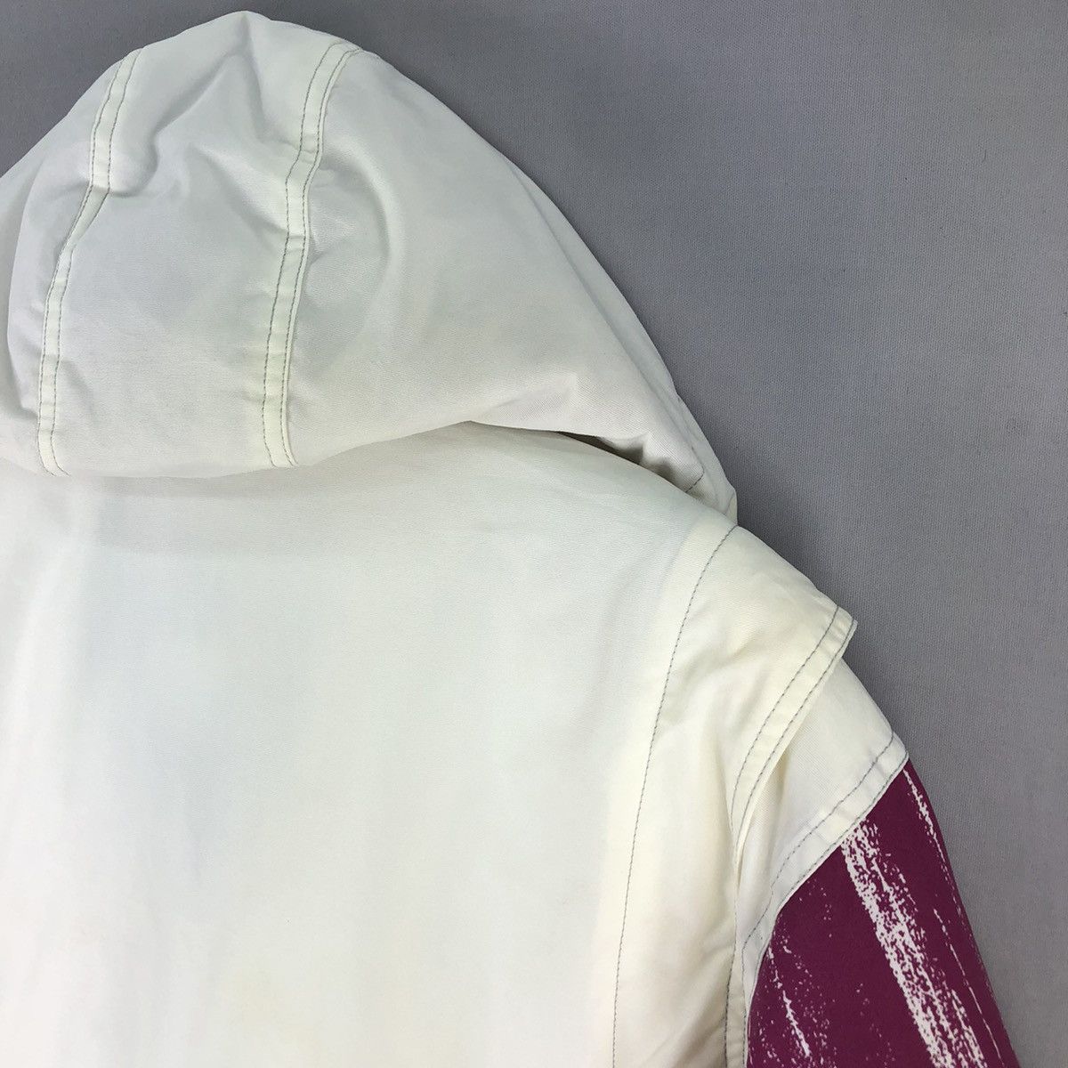 NASCAR Vintage 90's Racing Jacket Hooded Ladies by Windex Racing Size L / US 10 / IT 46 - 5 Thumbnail