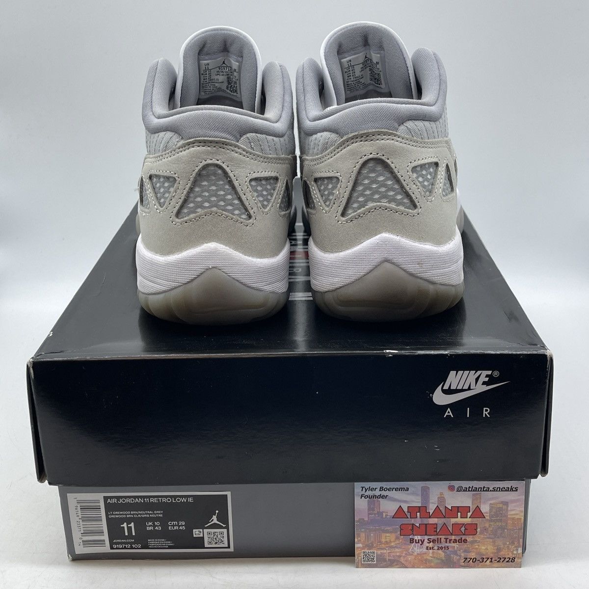 Jordan Brand Air Jordan 11 light orewood brown Size US 11 / EU 44 - 3 Thumbnail