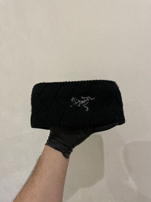 Arc'Teryx Arc’teryx vintage Headband Black Outdoor Fleece Ski Mask