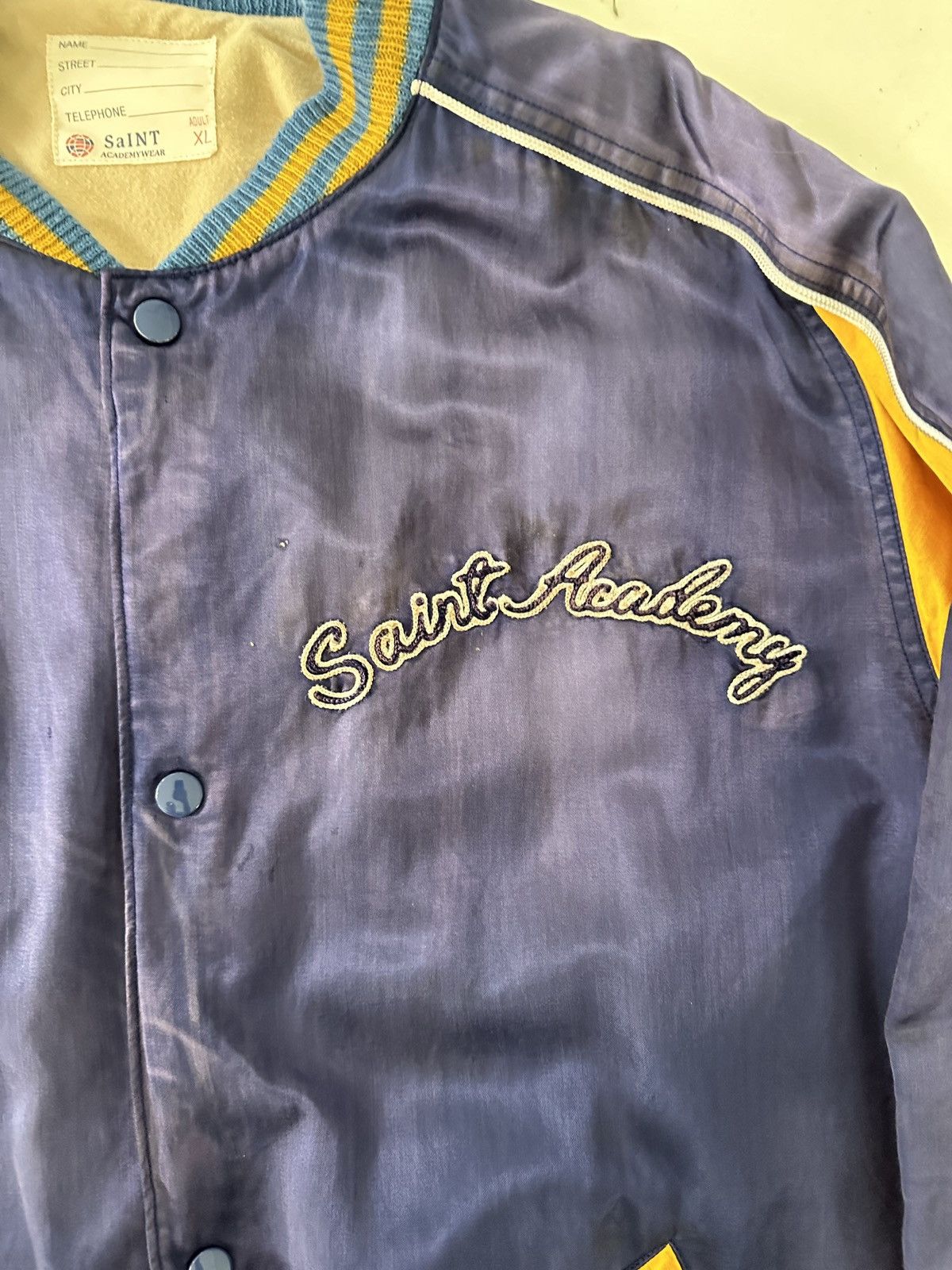 Saint Michael Saint Michael academy bomber Jacket Size US XL / EU 56 / 4 - 8 Thumbnail