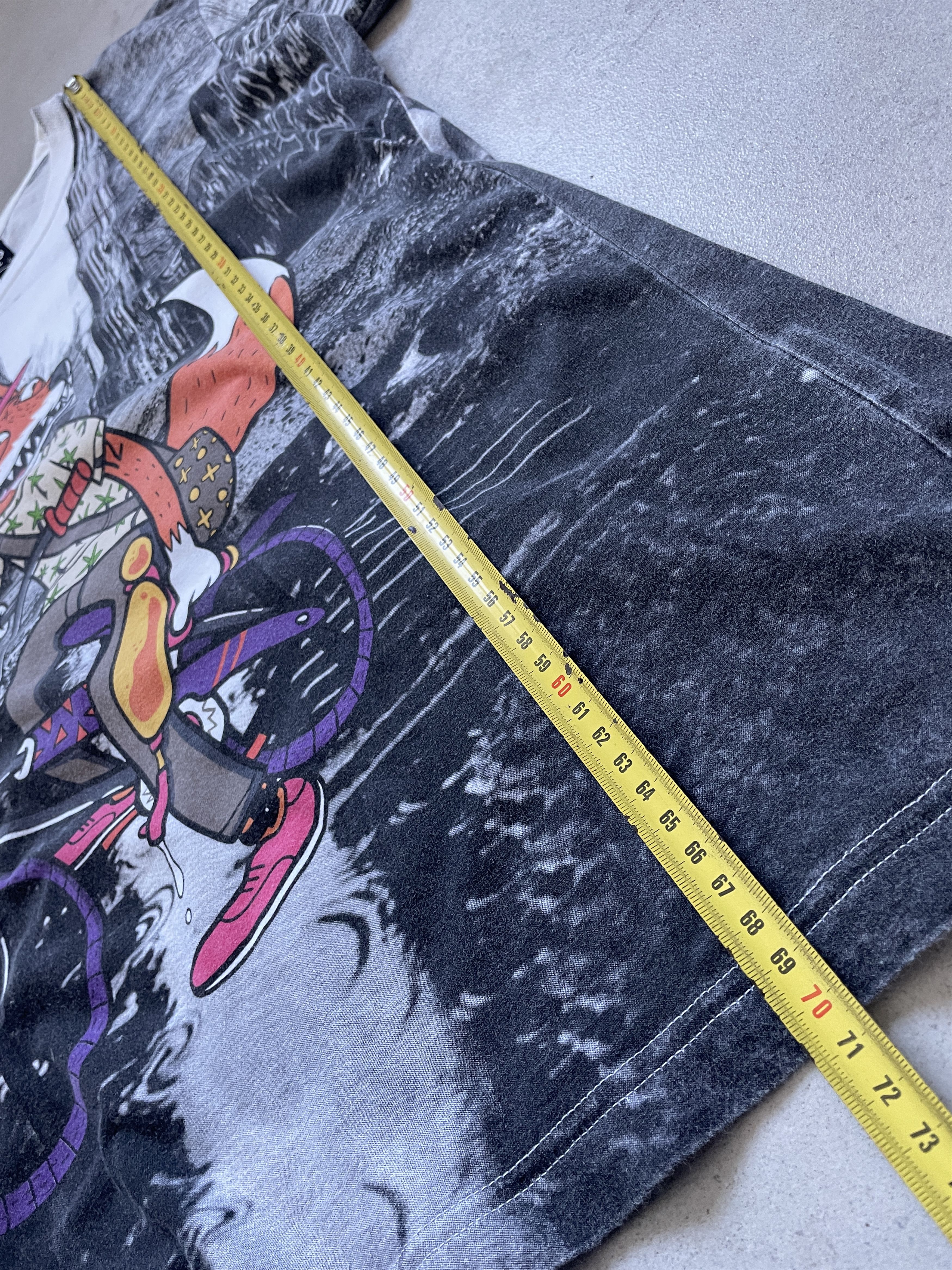 Drop Dead DROP DEAD CLOTHING ALL OVER PRINT FOX CARRIER BIKE TEE Size US L / EU 52-54 / 3 - 4 Thumbnail