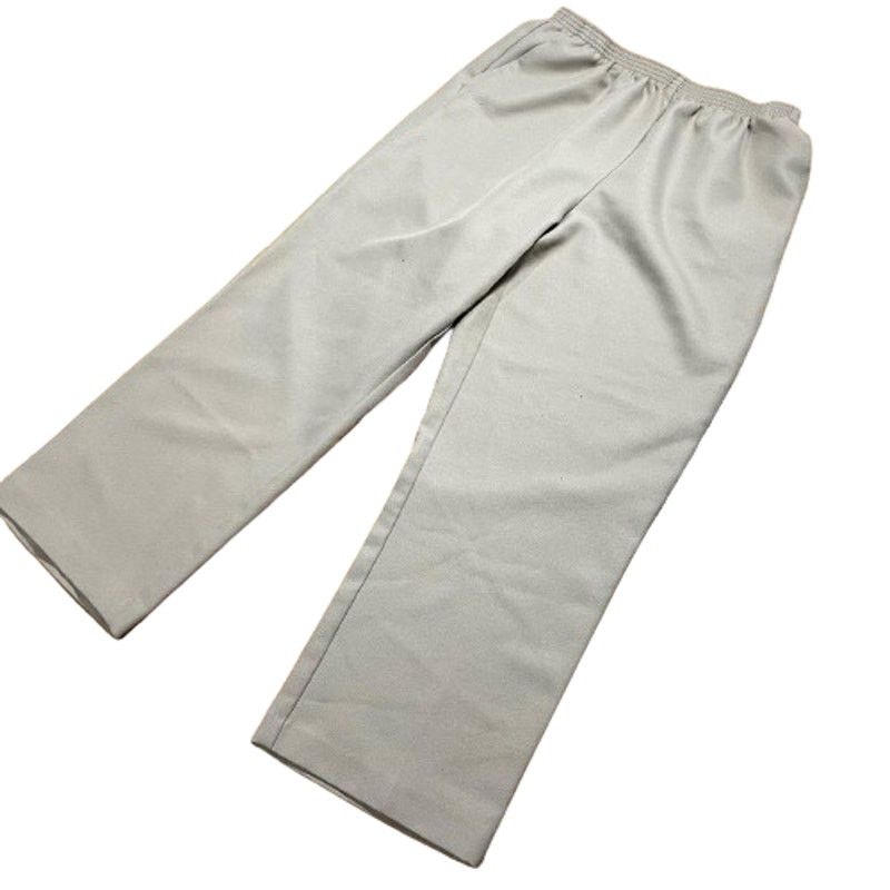 Vintage Alfred Dunner Womens 16P Beige Flat Front Elastic Waist Pant Size 27" / US 4 / IT 40 - 1 Thumbnail