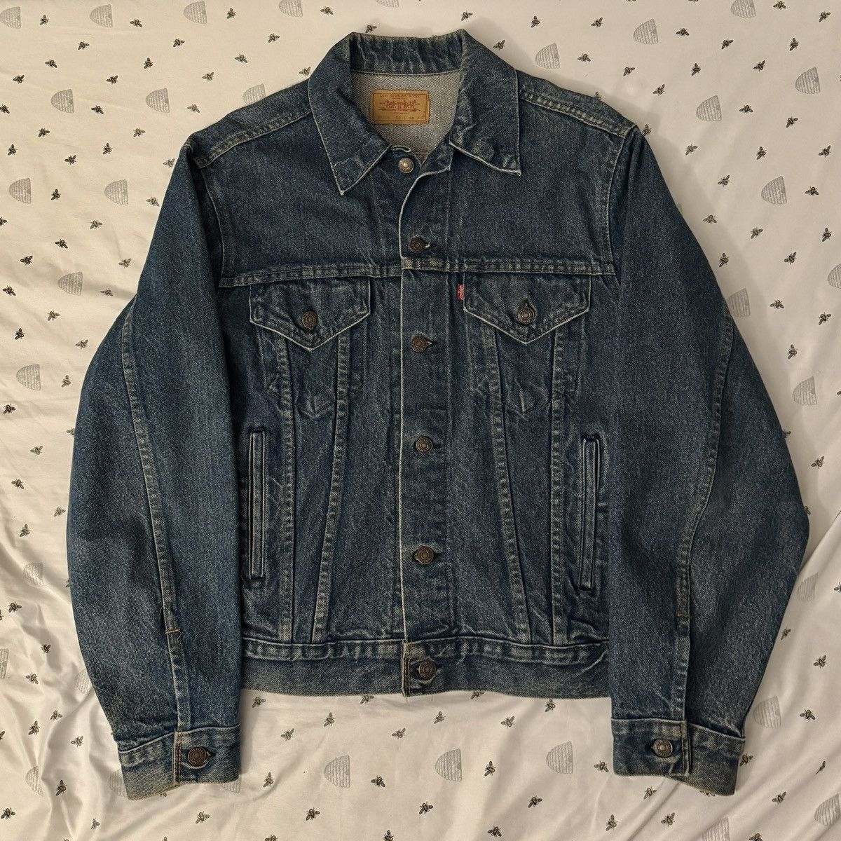 Vintage Dark Wash Denim Jacket