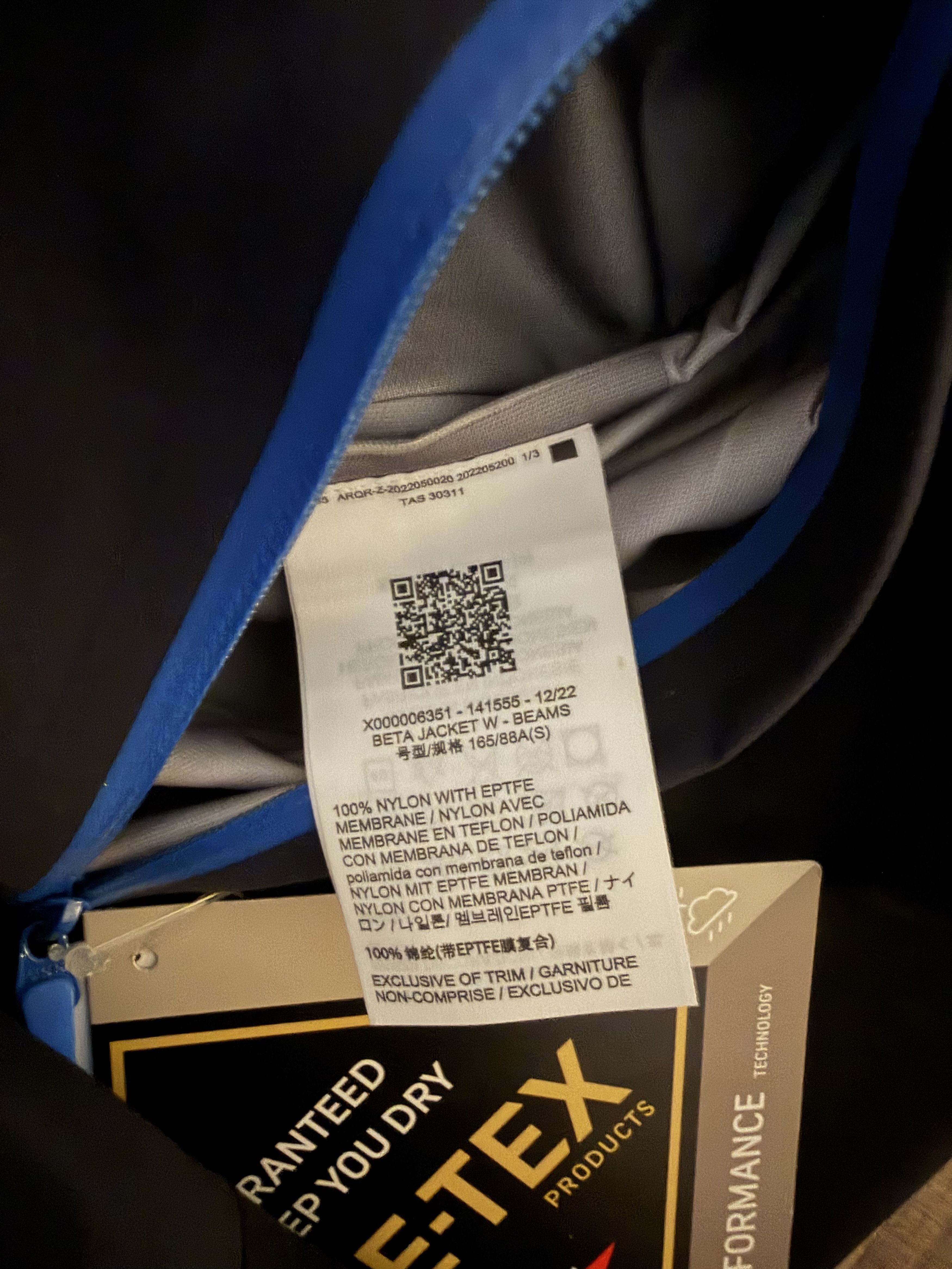 Arc'teryx × Beams Plus Beams X Arcteryx Beta Jacket Size S / US 4 / IT 40 - 4 Thumbnail
