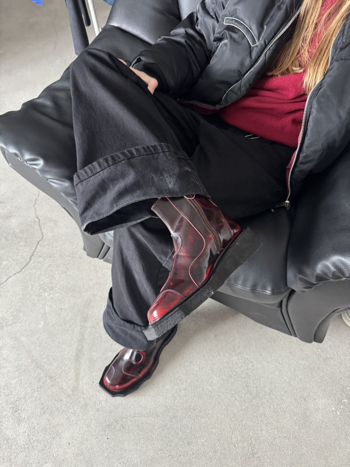 Henrik Vibskov Henrik Vibskov Boots Enzo Leather Ankle Boots Size US 7 / EU 40 - 16 Thumbnail
