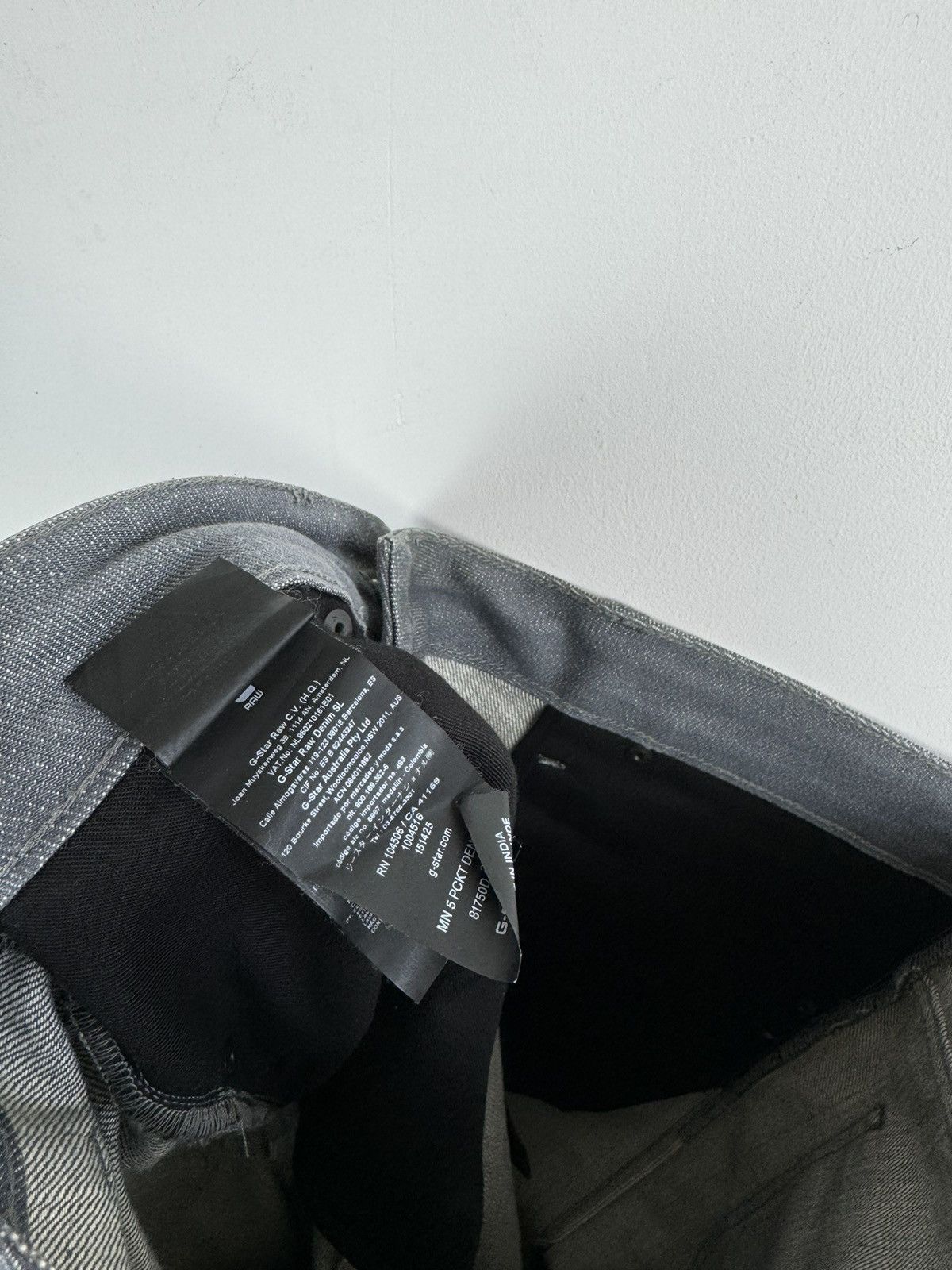 G-Star × Marc Newson G Star Raw x Mark Newson MN 5 Pckt Denim Slim Selvedge Denim Size US 30 / EU 46 - 7 Thumbnail