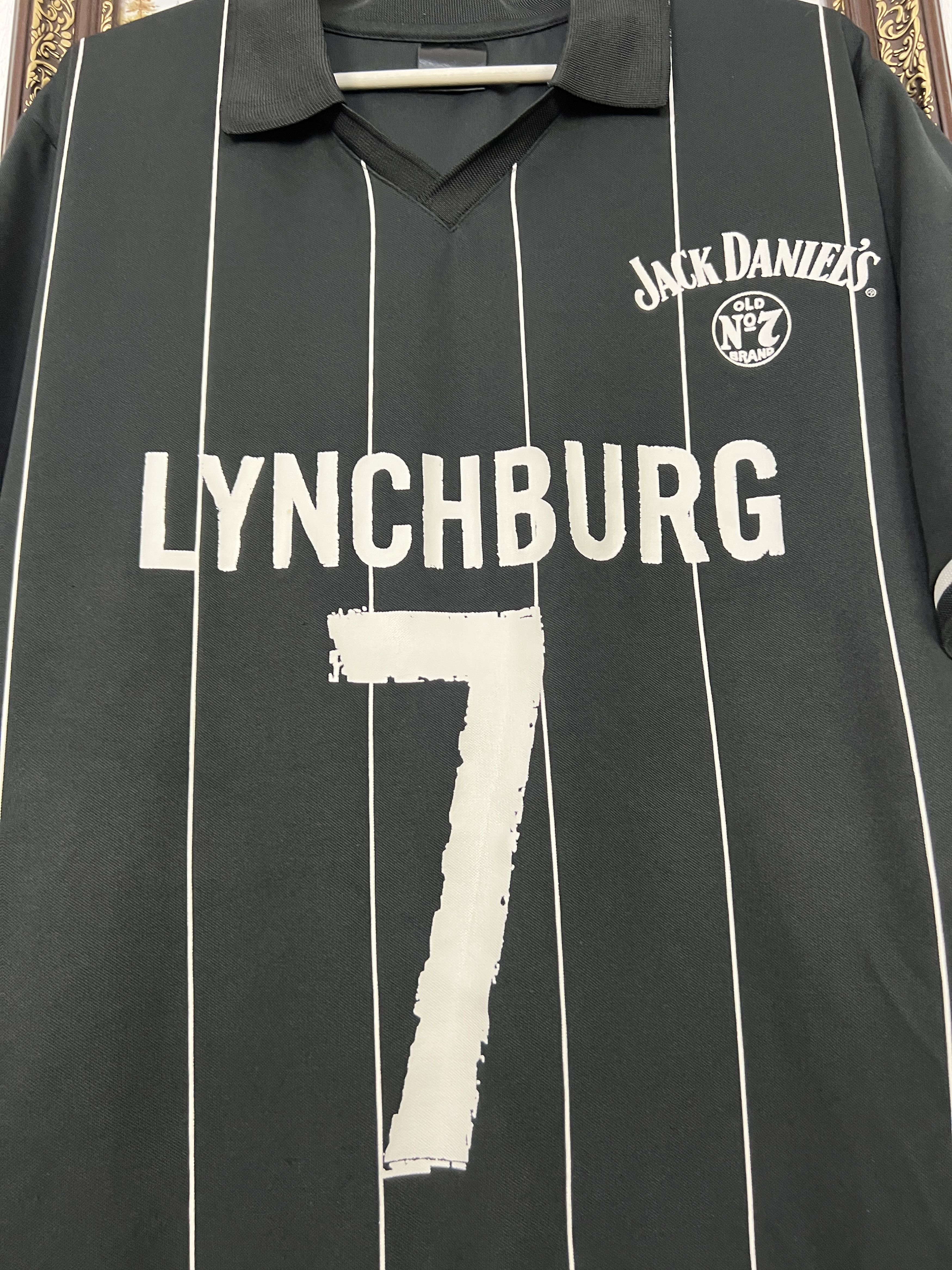 Other Jacket Daniels #7 Lynchburg Bourbon Black Jersey Shirt Size US XL / EU 56 / 4 - 3 Thumbnail