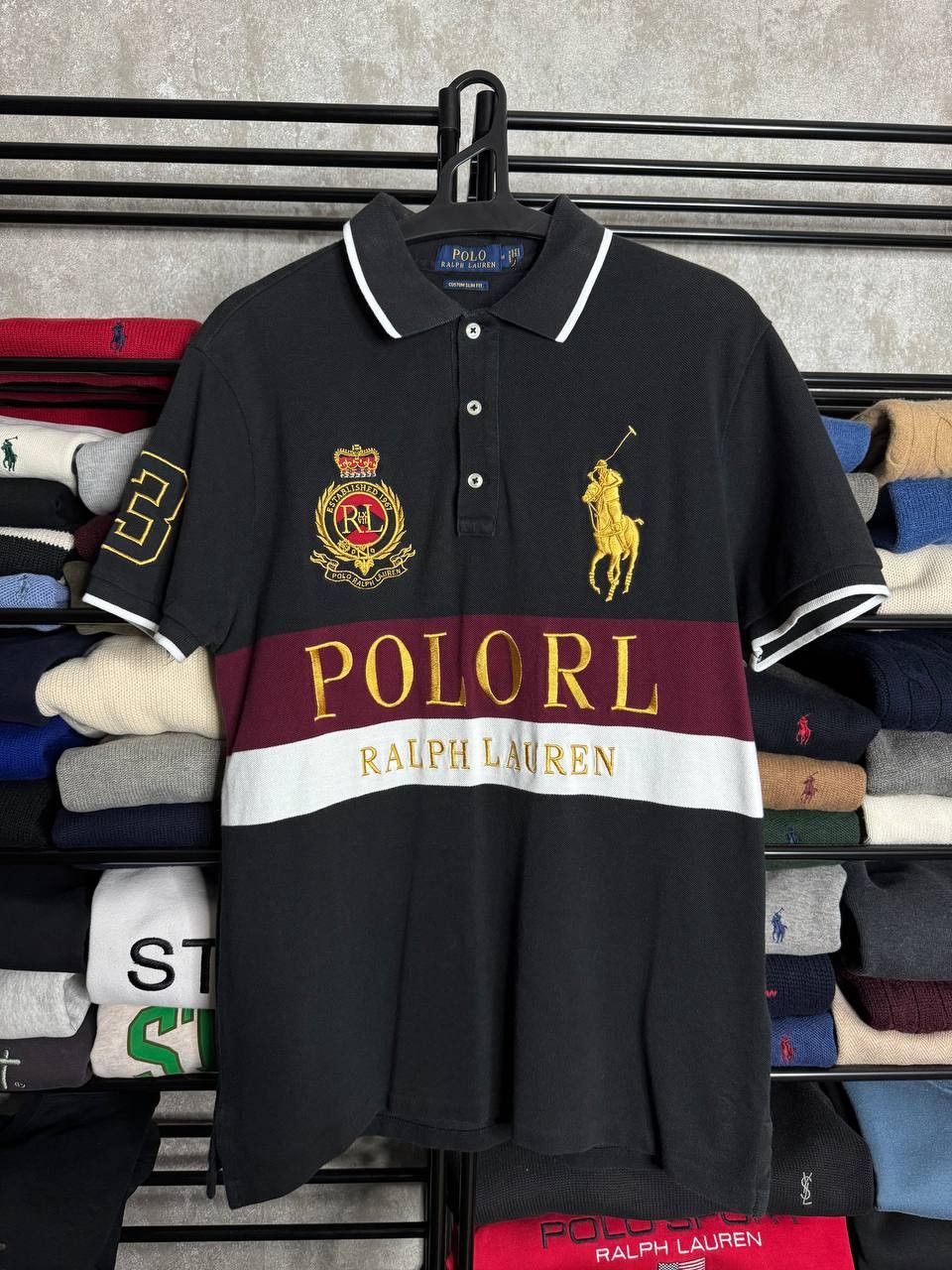 Vintage Very Rare Polo Ralph Lauren Chief Keef Style Polo