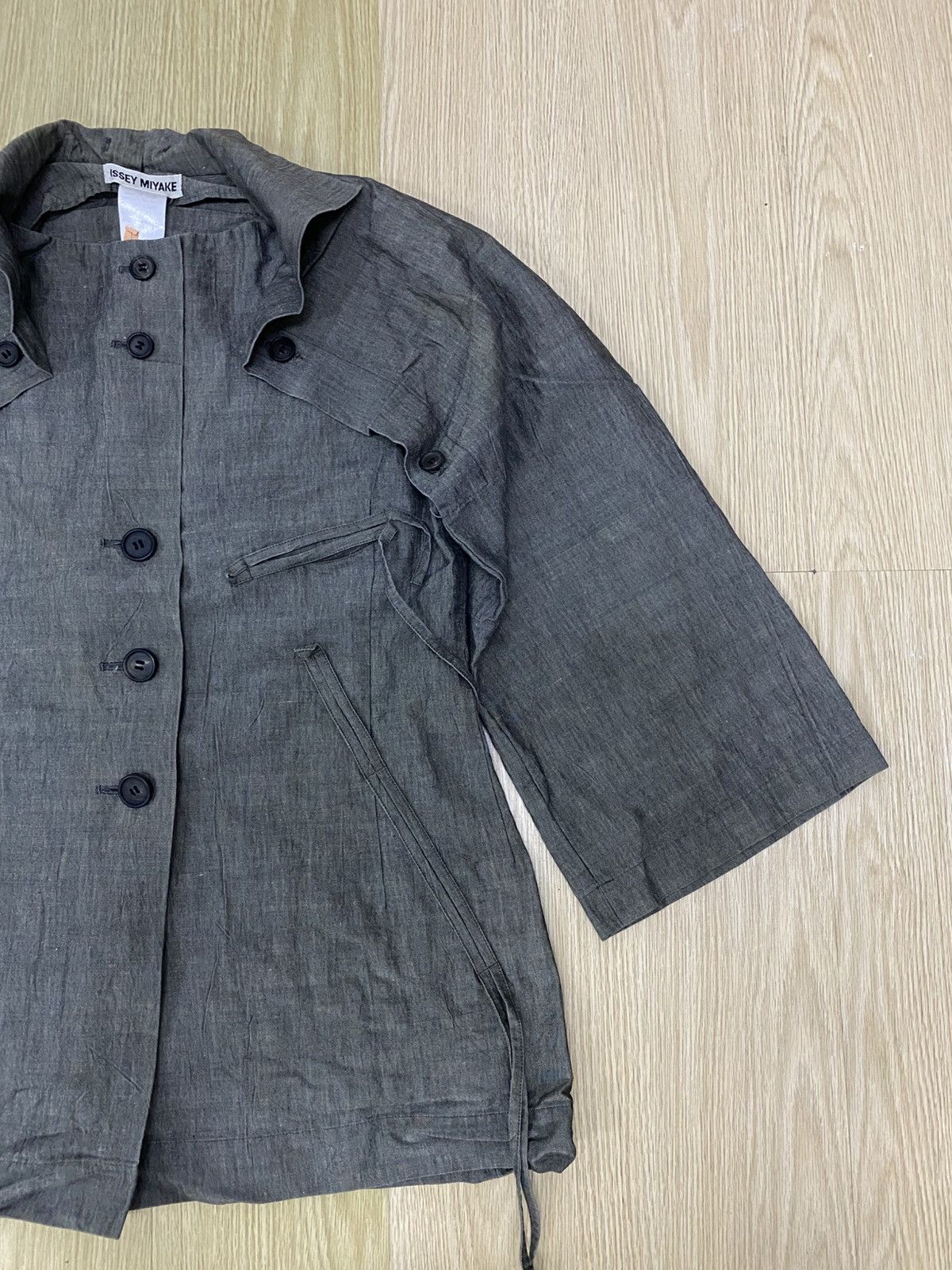 Issey Miyake Issey Miyaki string pocket jacket Size S / US 4 / IT 40 - 4 Thumbnail