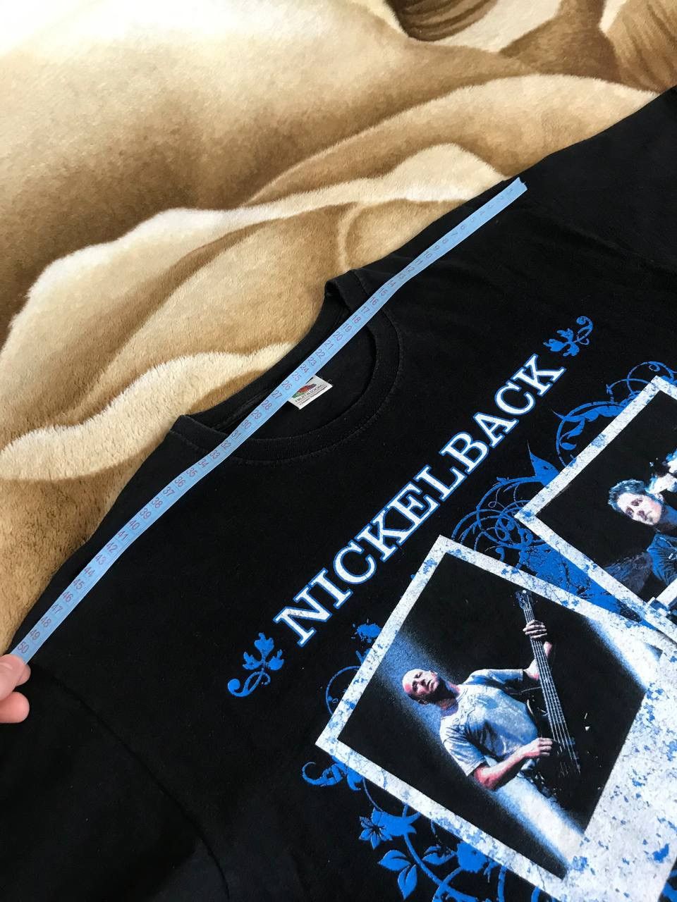 Band Tees 🔥 2008 Vintage Nickelback Europe Tour Band Tee Shirt Rare Size US L / EU 52-54 / 3 - 12 Thumbnail