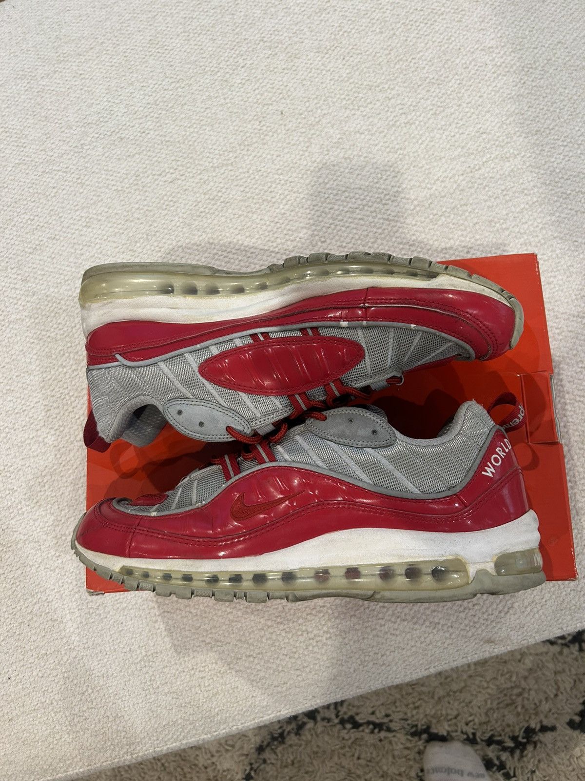 Nike Supreme Air Max 98 Size US 11.5 / EU 44-45 - 1 Thumbnail