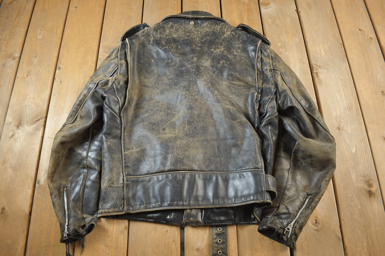 Vintage Vintage 1960s Schott Perfecto Motorcycle Leather Jacket Size US S / EU 44-46 / 1 - 2 Thumbnail