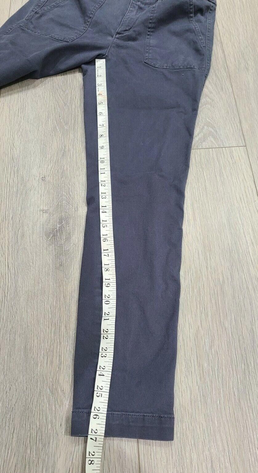Designer Ann Taylor Loft Pants Size 4 Grey Skinny dress pants career Size 27" / US 4 / IT 40 - 5 Thumbnail