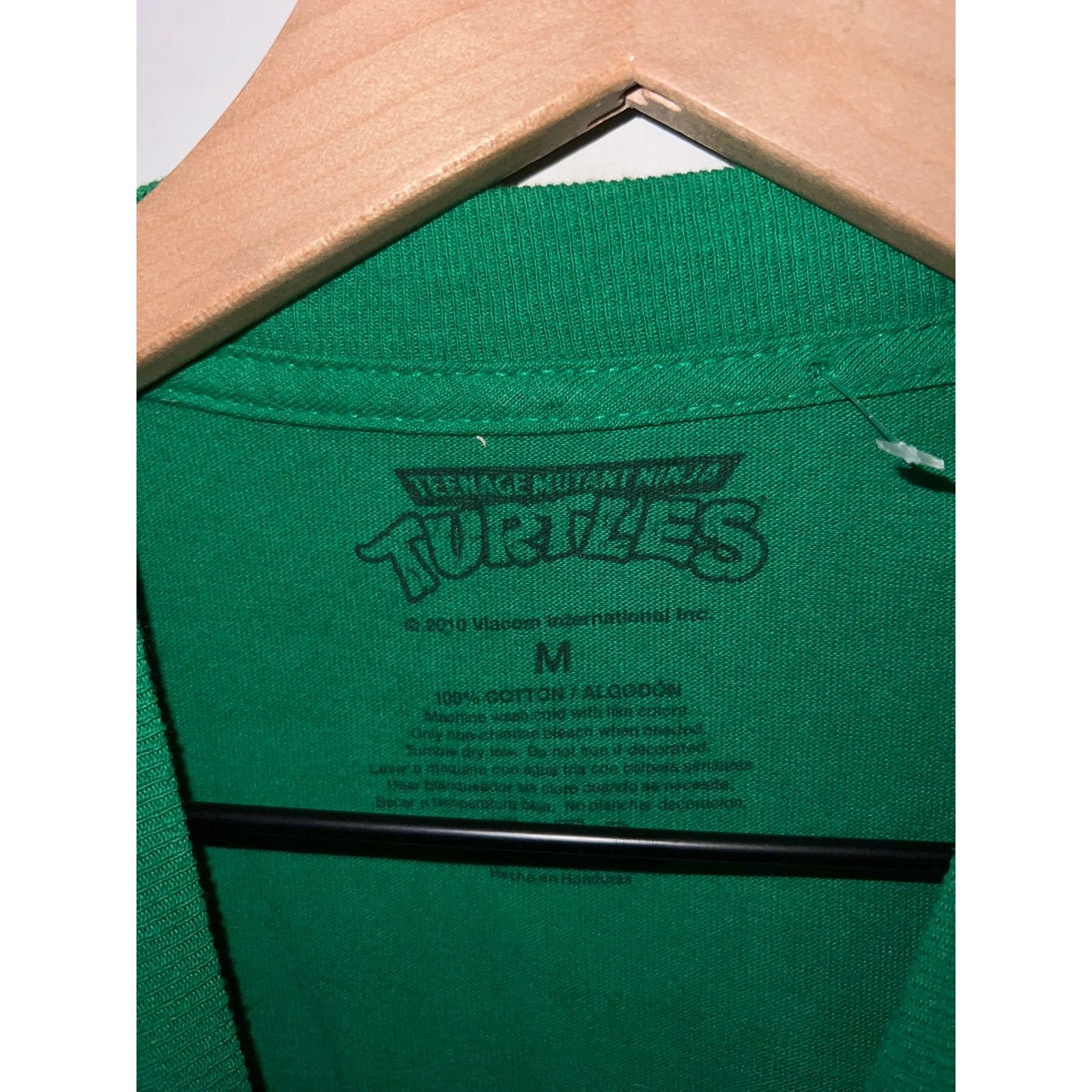 VTMNTS Vintage TMNT Shirt Teenage Mutant Ninja Turtles Green Tee M Size US M / EU 48-50 / 2 - 6 Thumbnail