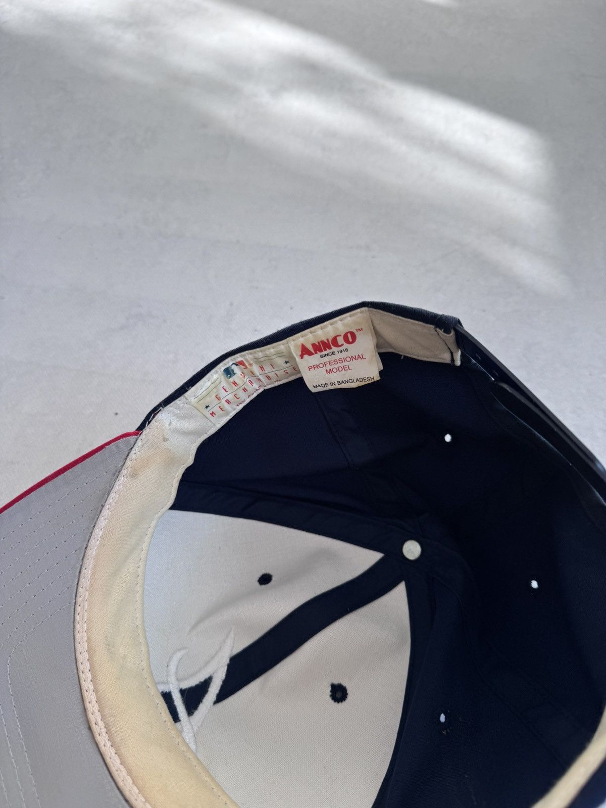 Other Vintage Atlanta Braves Hat Snapback Blue Annco Baseball 90s’ Size ONE SIZE - 6 Thumbnail