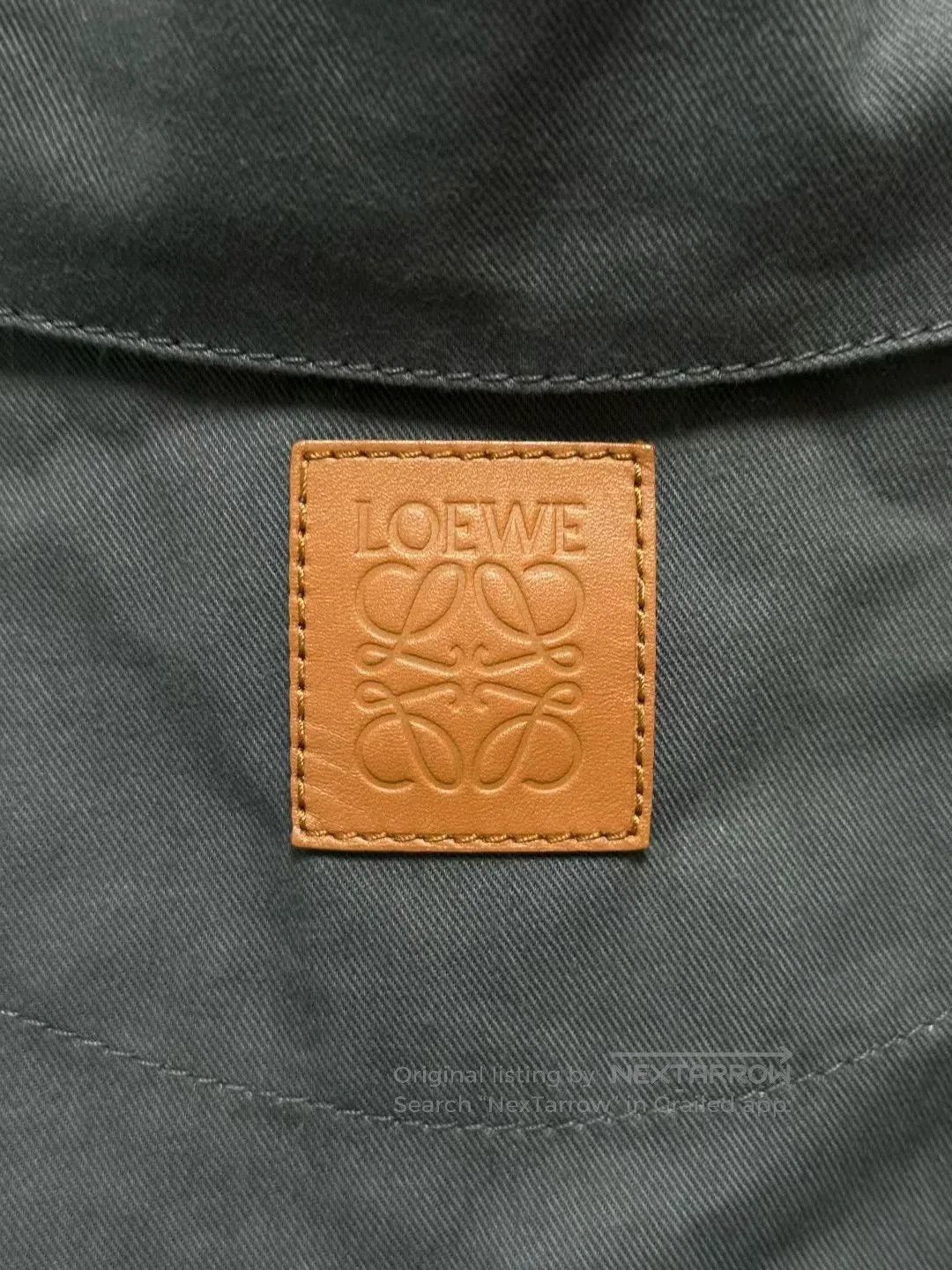 Loewe Loewe Leather Logo Patch Short Jacket. Size S / US 4 / IT 40 - 3 Thumbnail